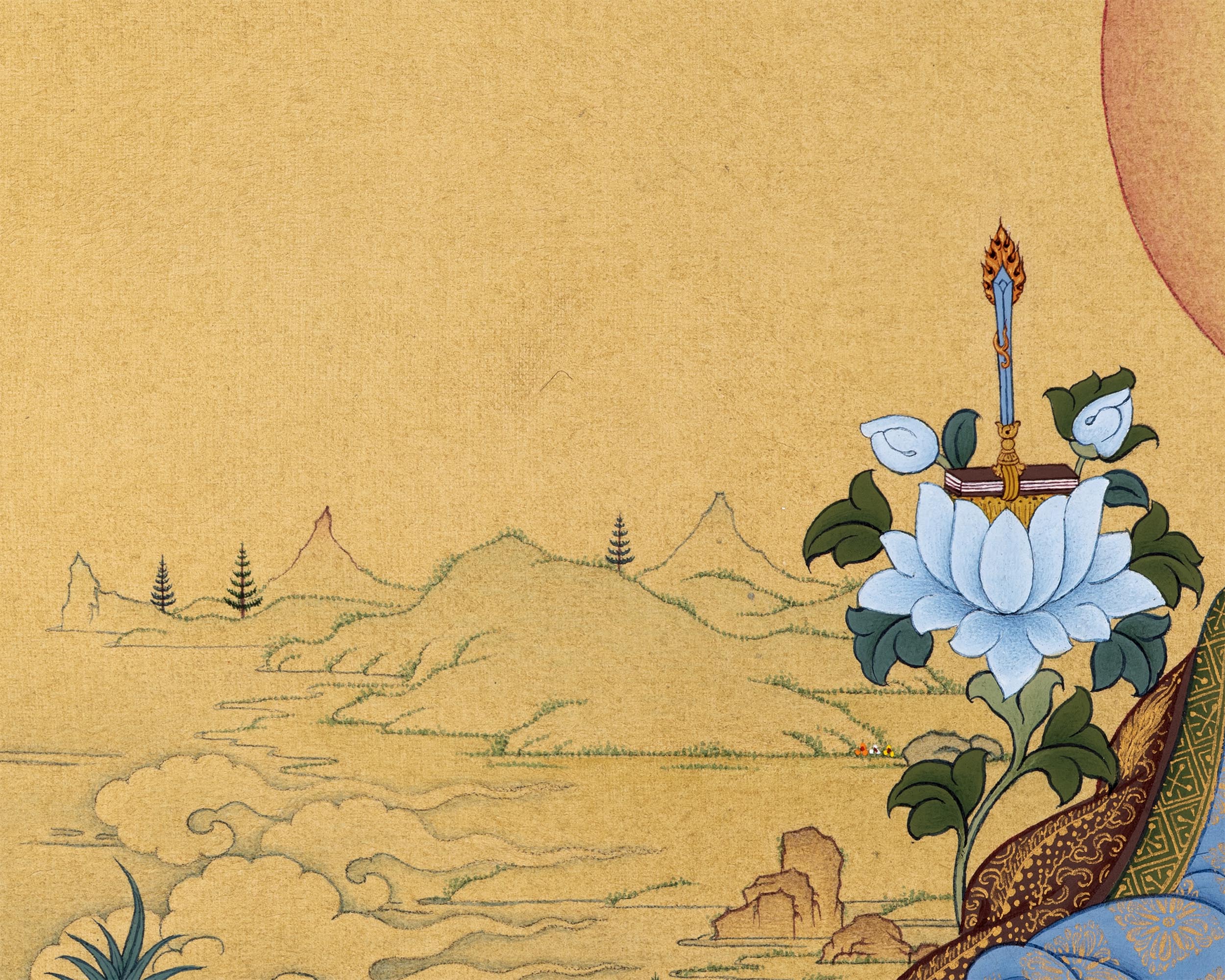 Yuthok Thangka | Tibetan Buddhist Master Painting