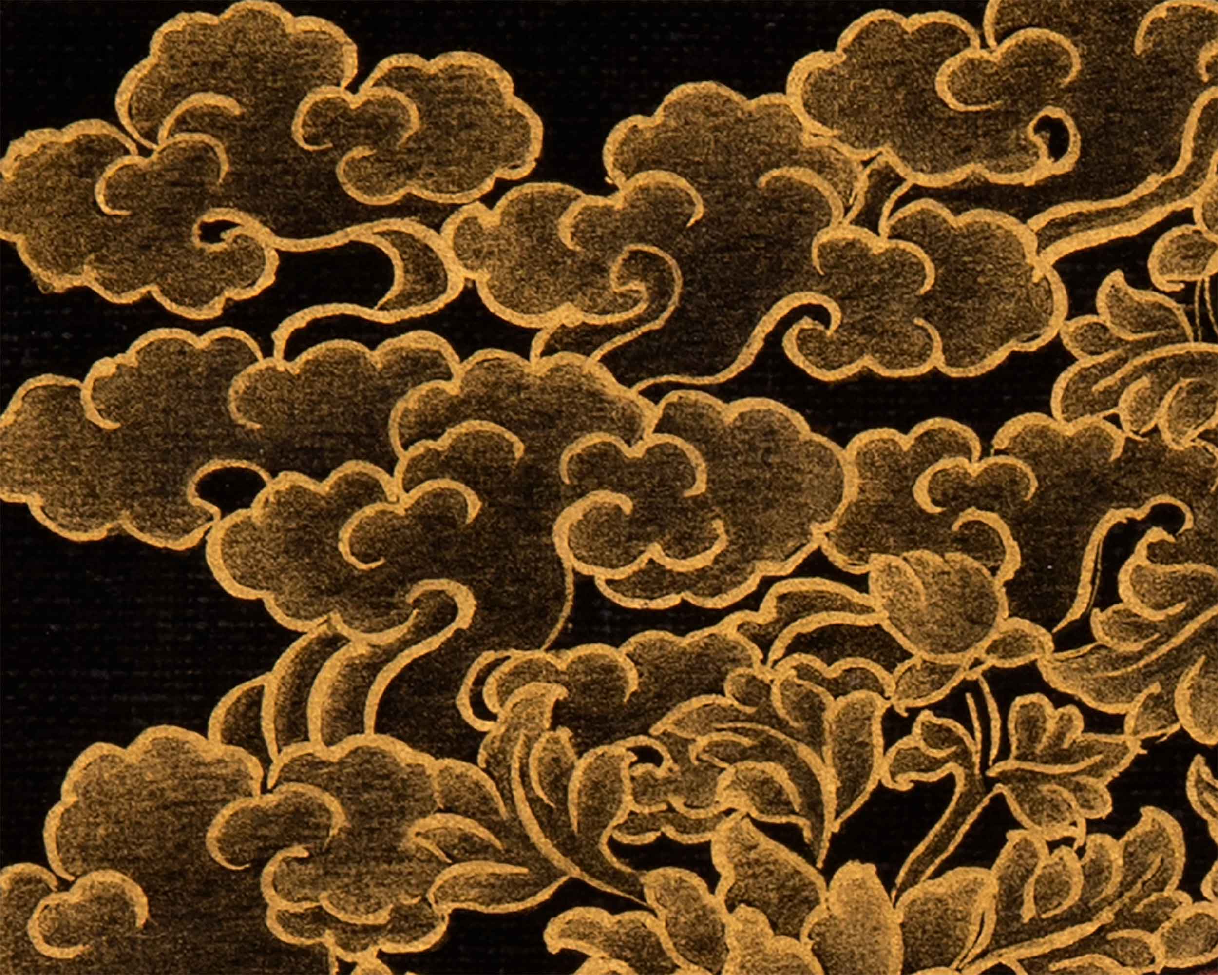 Four Armed Chenrezig Art | Tibetan Bodhisattva Mini Thangka