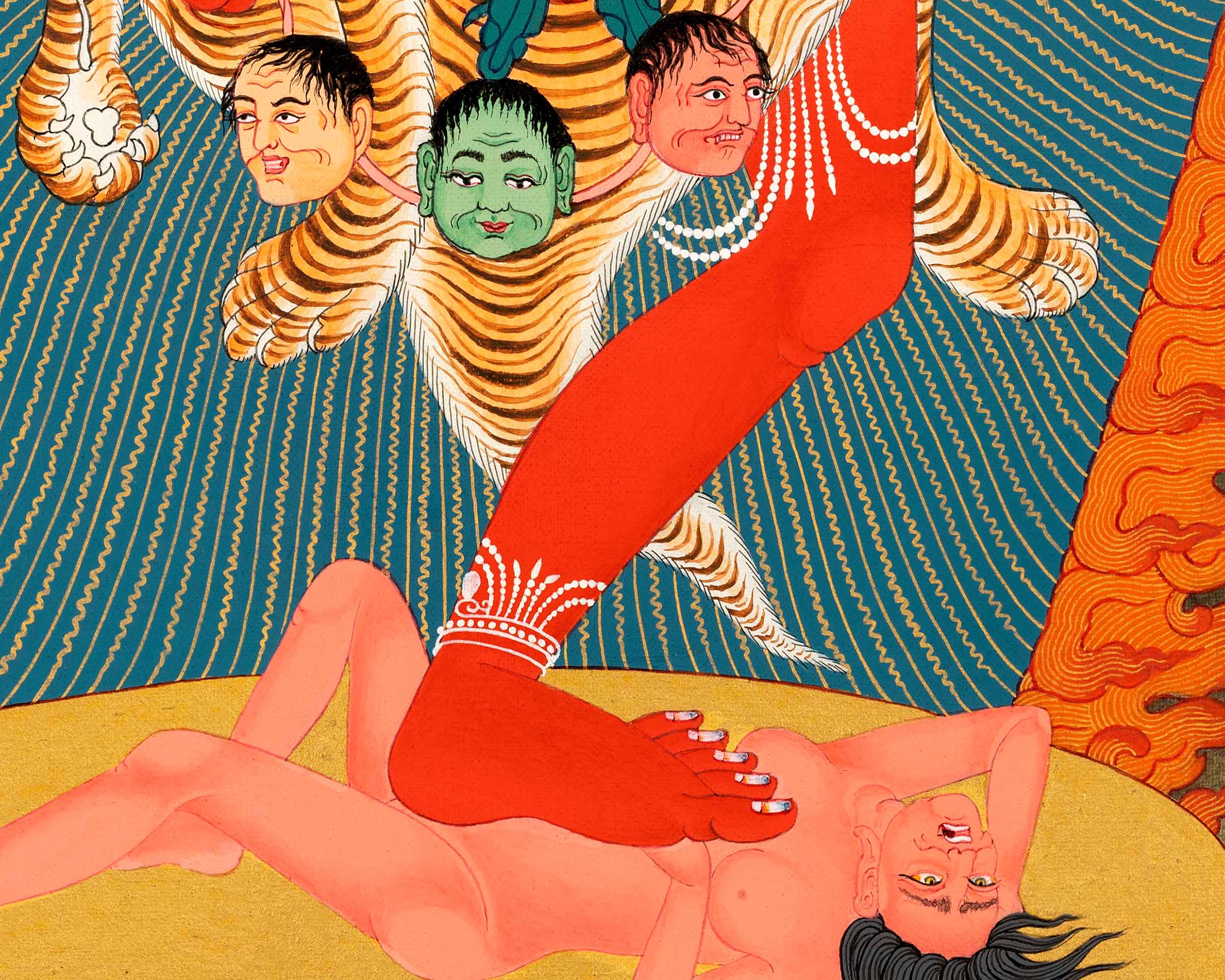 Kurukulla Thangka | Traditionally Hand Painted Art