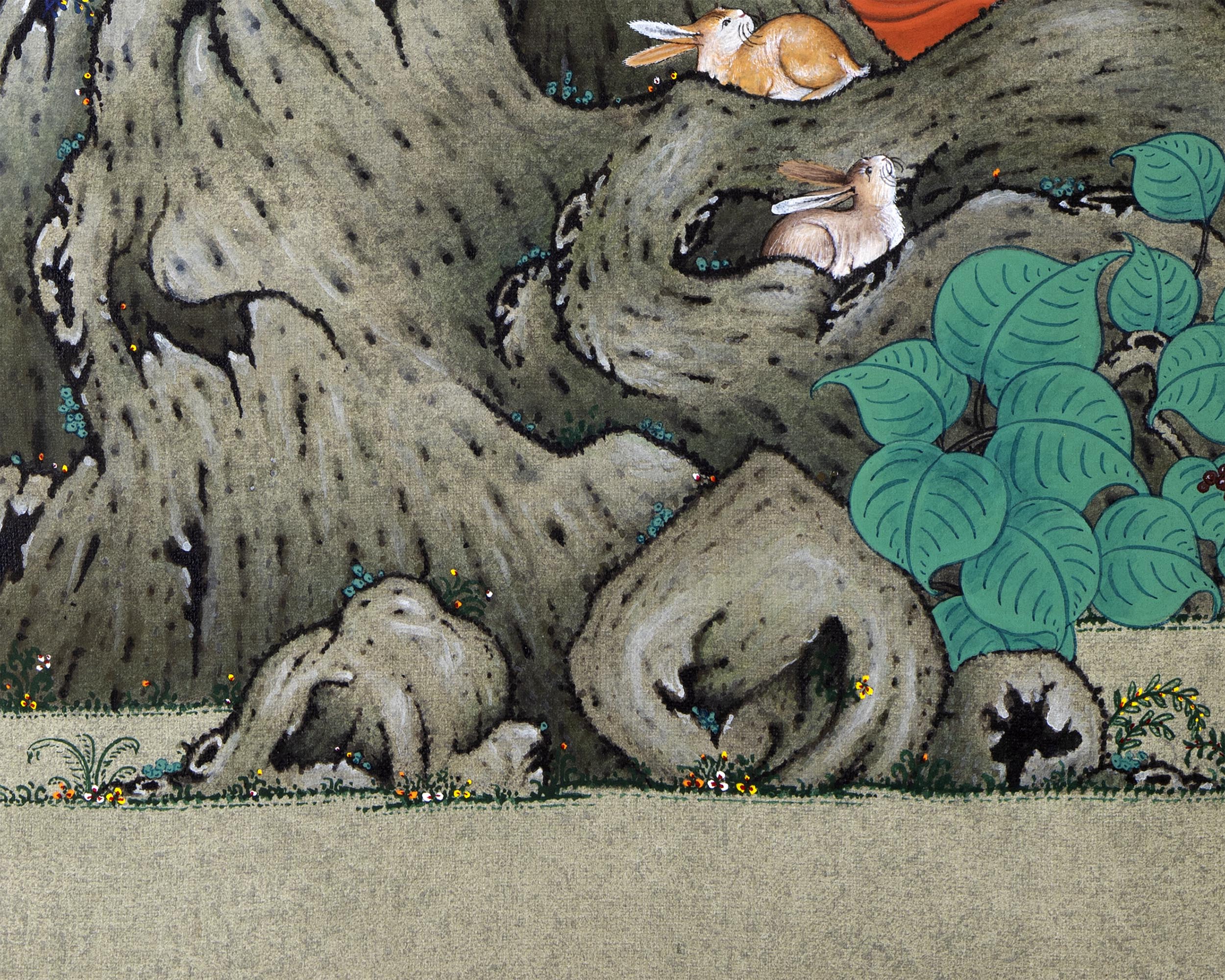 Meditating Shakyamuni | Happy Buddha Art | Buddhism Thangka