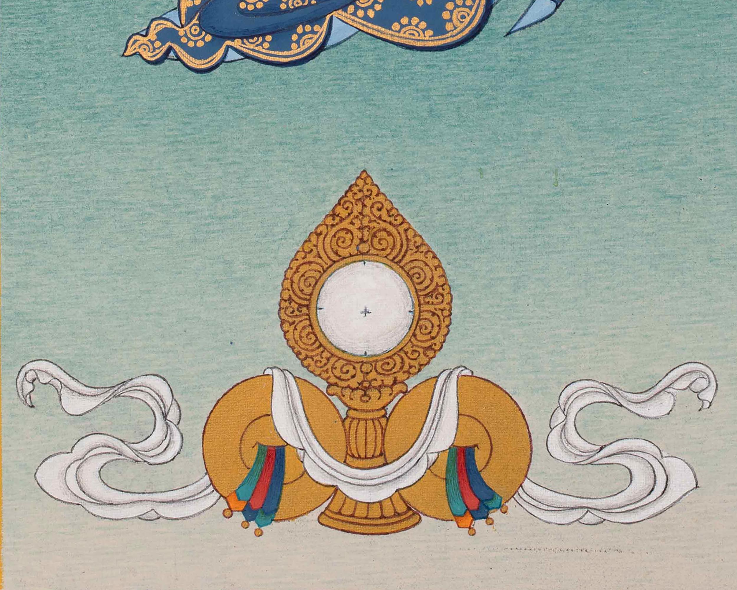 Wheel of Life Thangka Prints | Tibetan Buddhist Mandala Painting