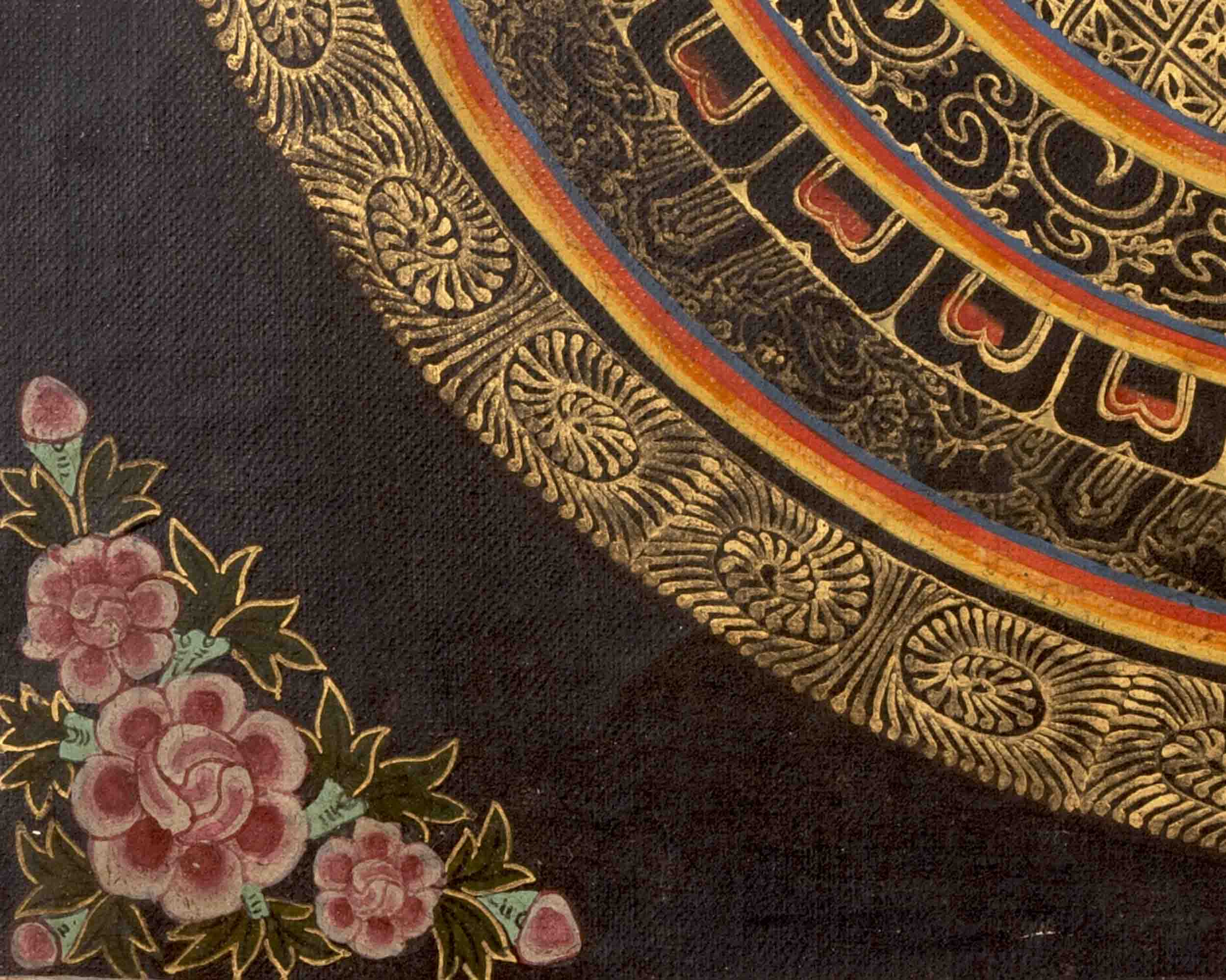 Buddha Shakyamuni Mandala | Traditional Tibetan Thangka | Wall Decors