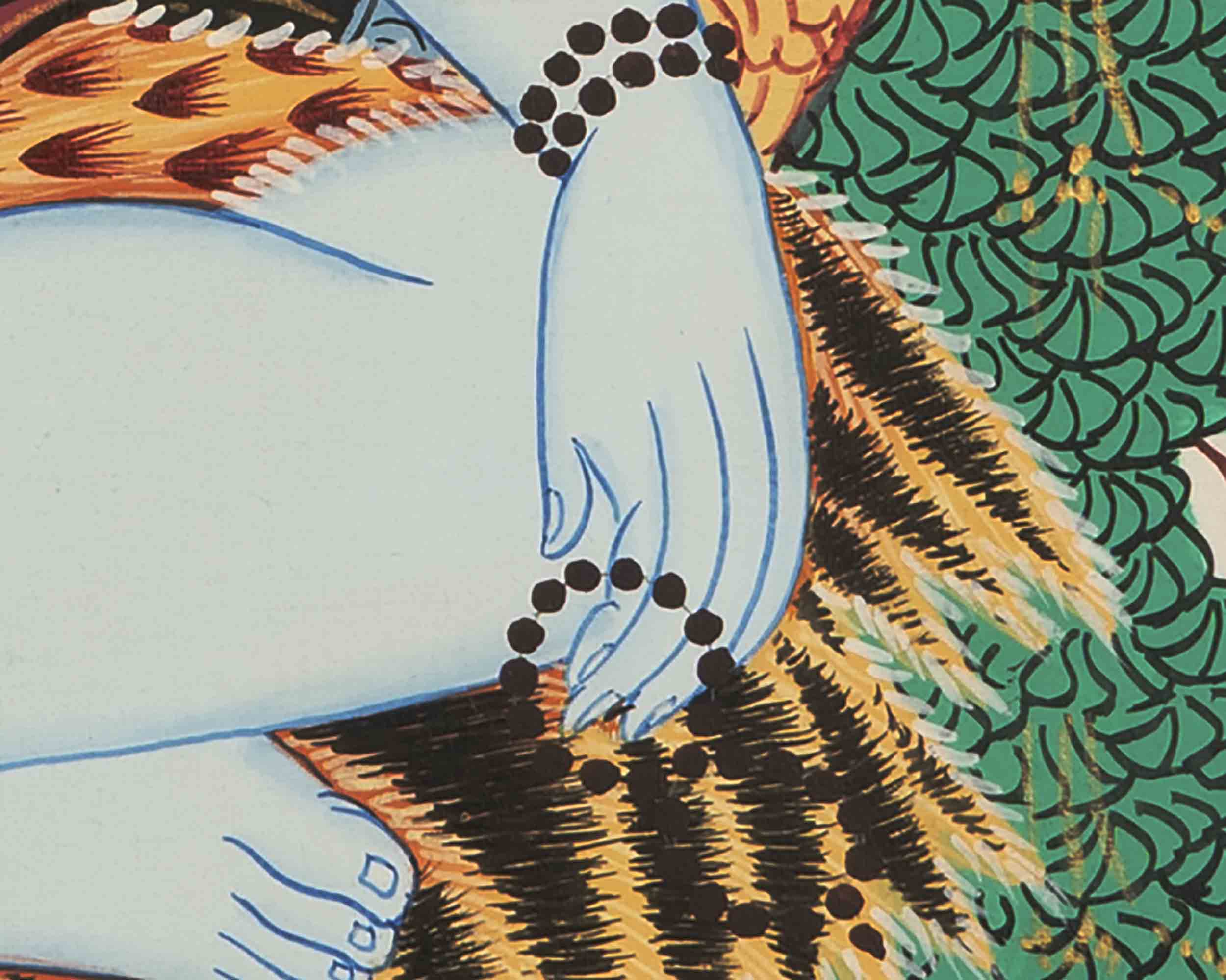 Lord Shiva Thangka | Hindu Deity | Wall Hanging Decoration