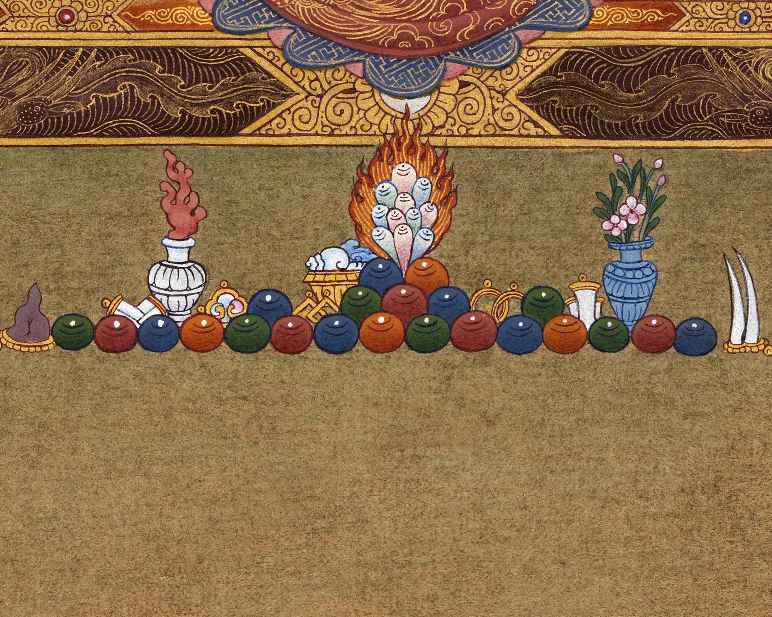 Shakyamuni Buddhist Thangka | Tibetan Buddha Thangka Painting | Himalayan Art