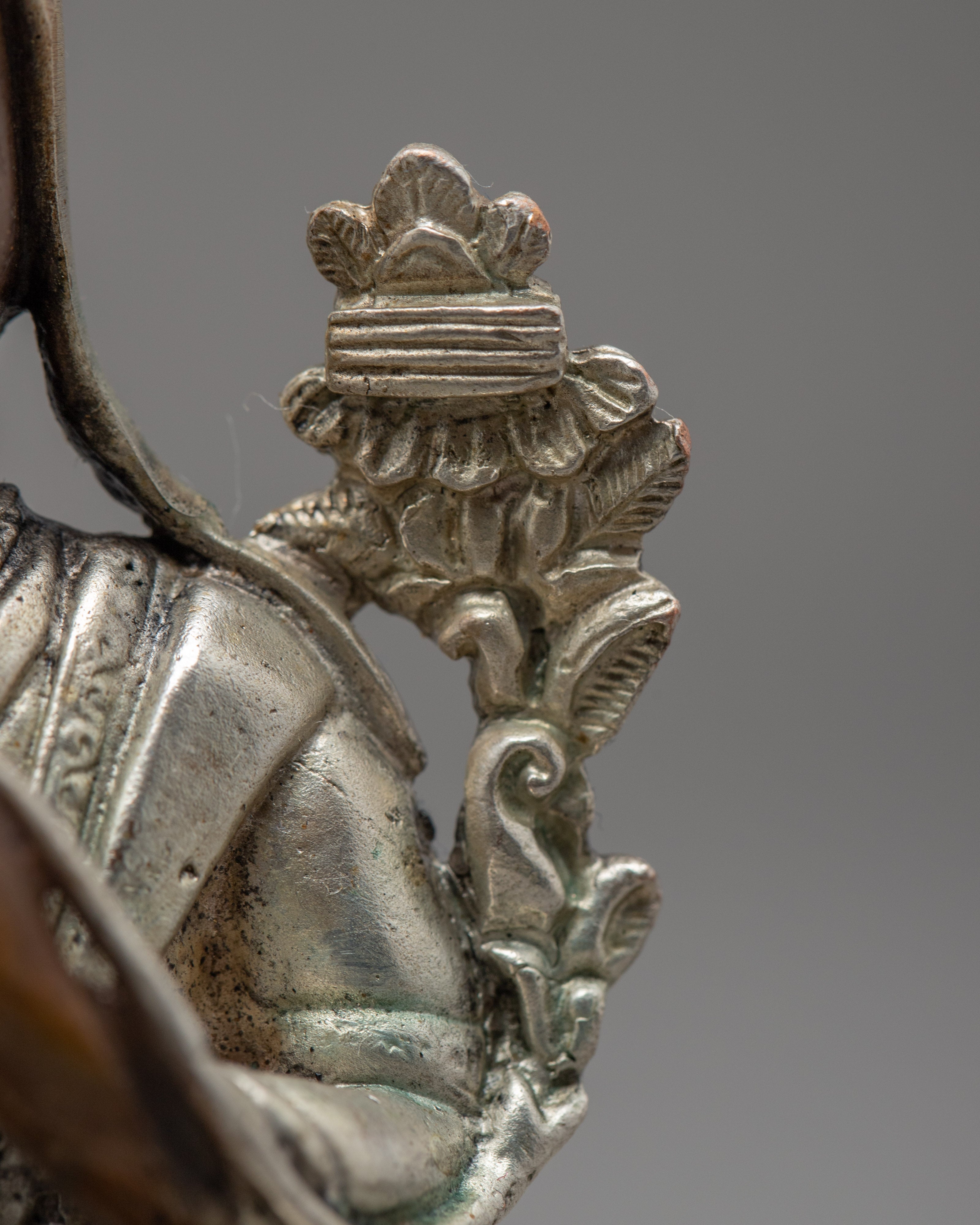 Mini Tsongkhapa Figurine | Copper Made Buddhist Sculpture