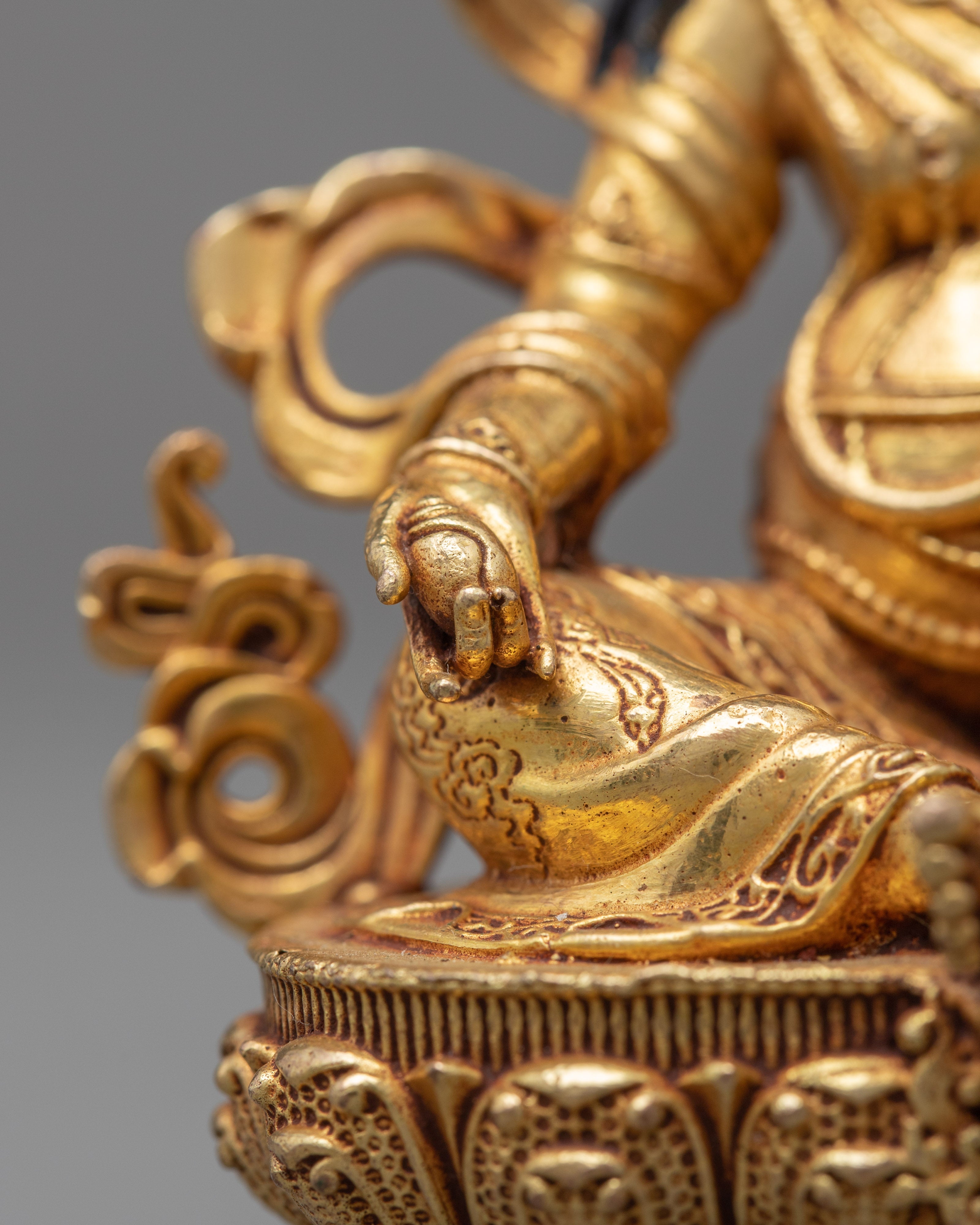 Mini Dzambhala Figurine | Yoga Studio Room Decor