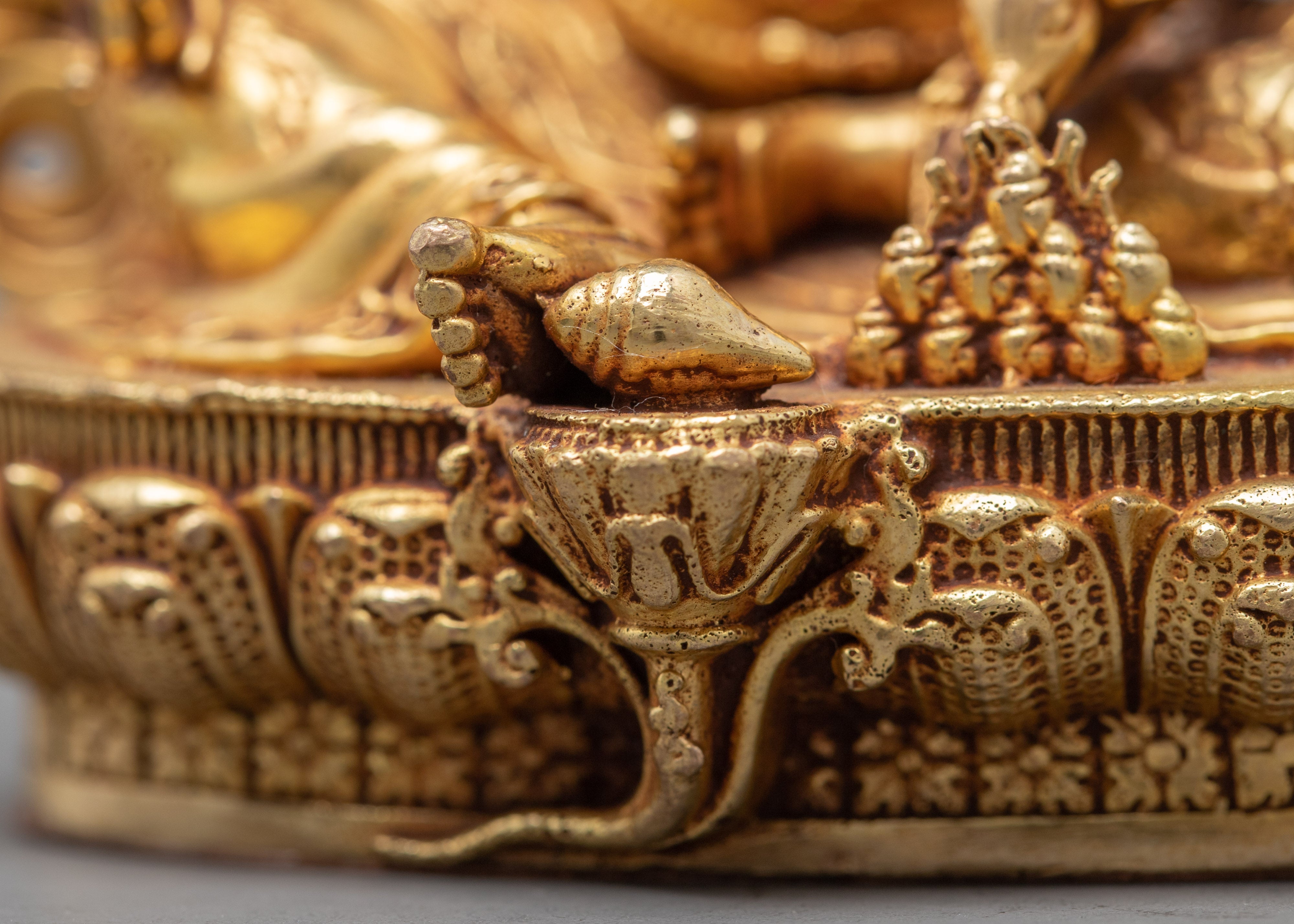 Mini Dzambhala Figurine | Yoga Studio Room Decor