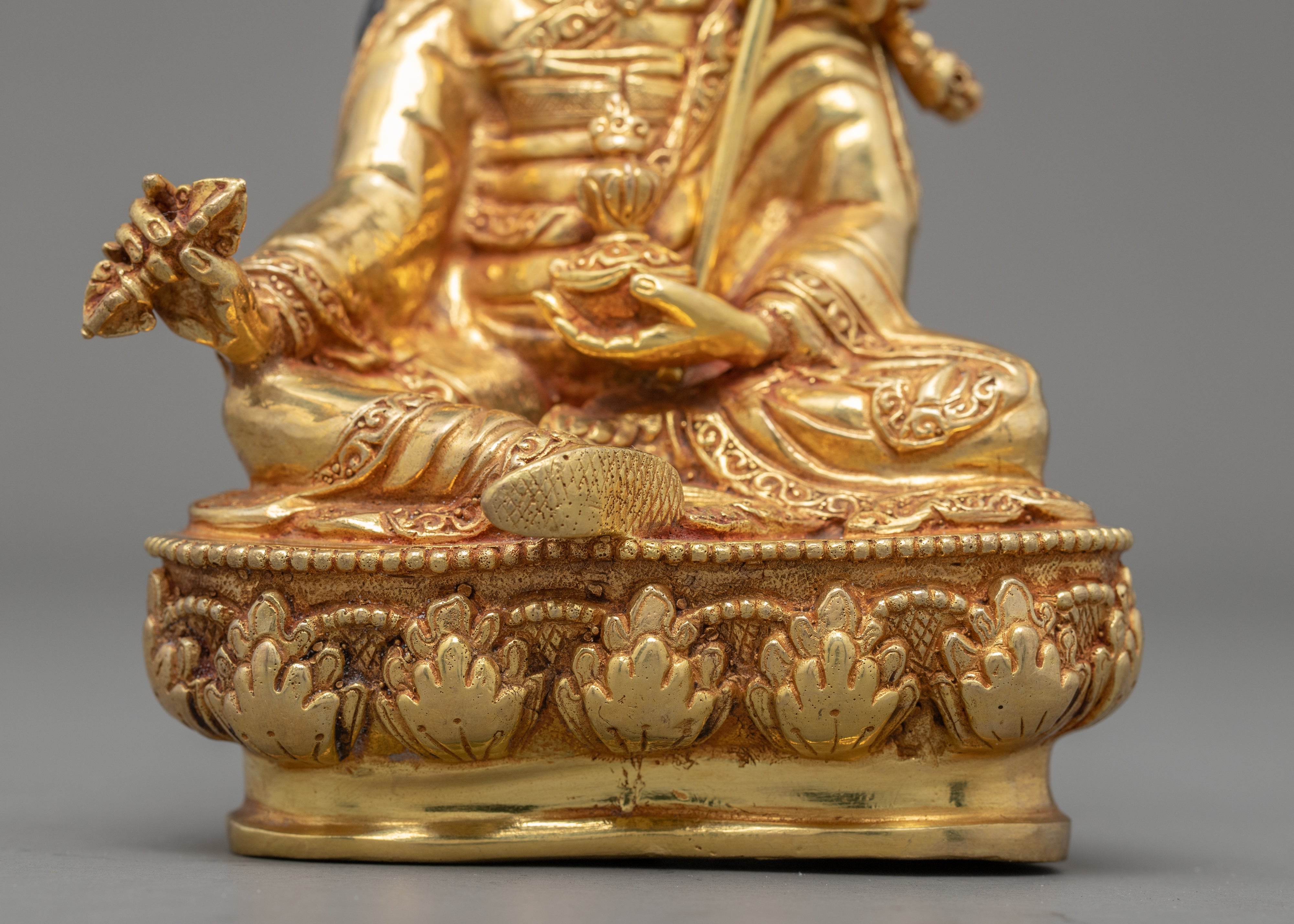 Tibetan Guru Padmasambhava Statue | Buddhist Ritual Item