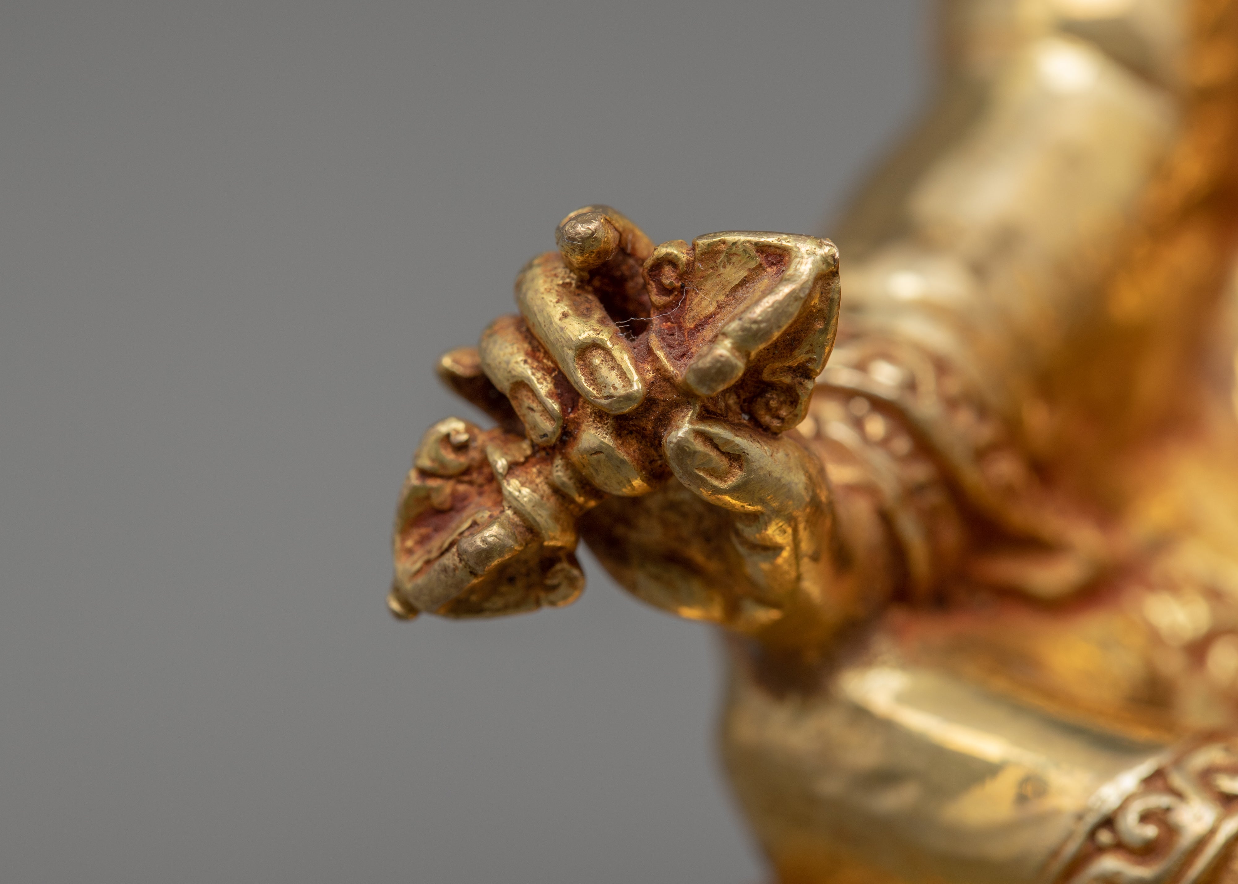 Tibetan Guru Padmasambhava Statue | Buddhist Ritual Item