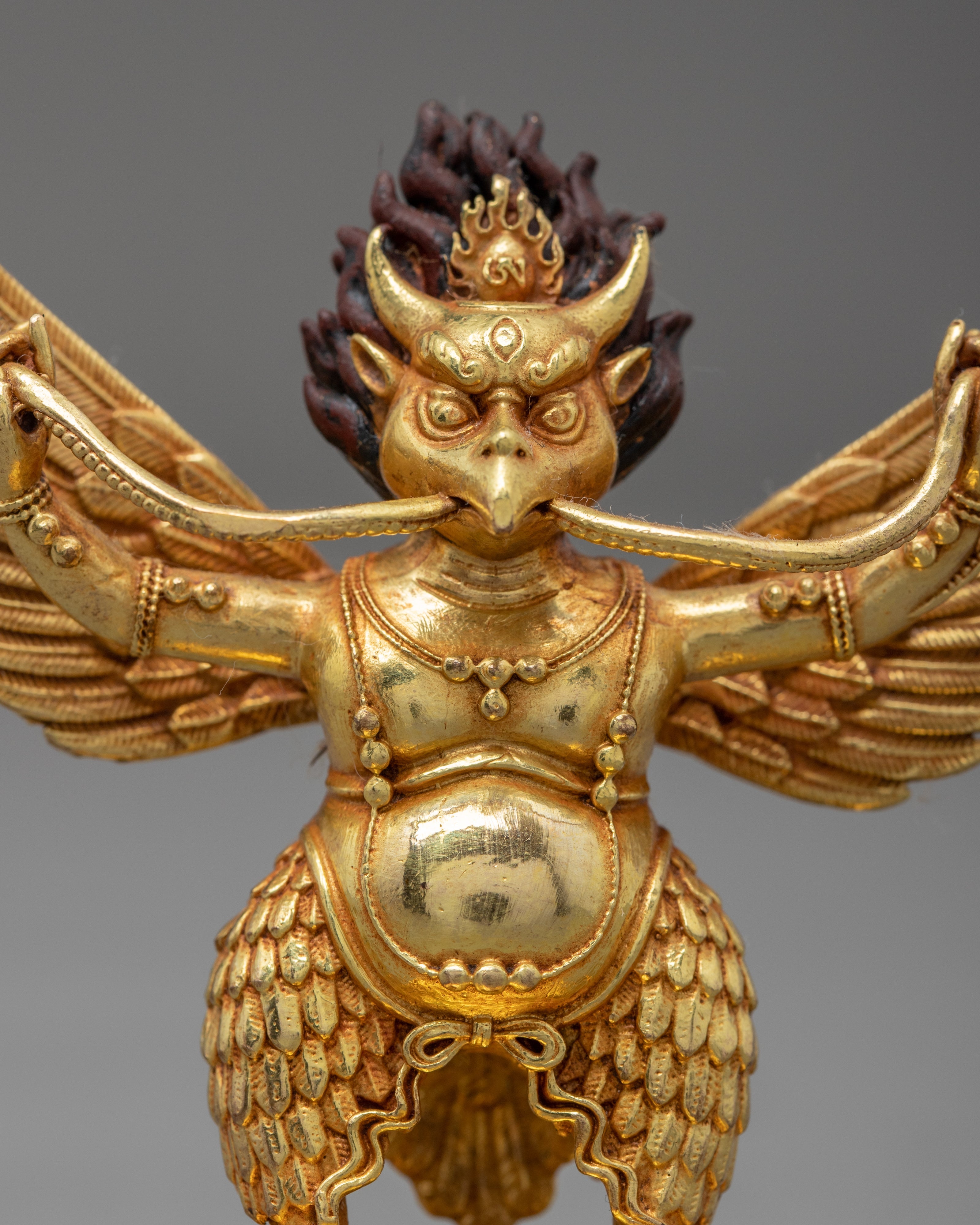 Himalayan Garuda Statue | Traditional Buddhist Sculpture