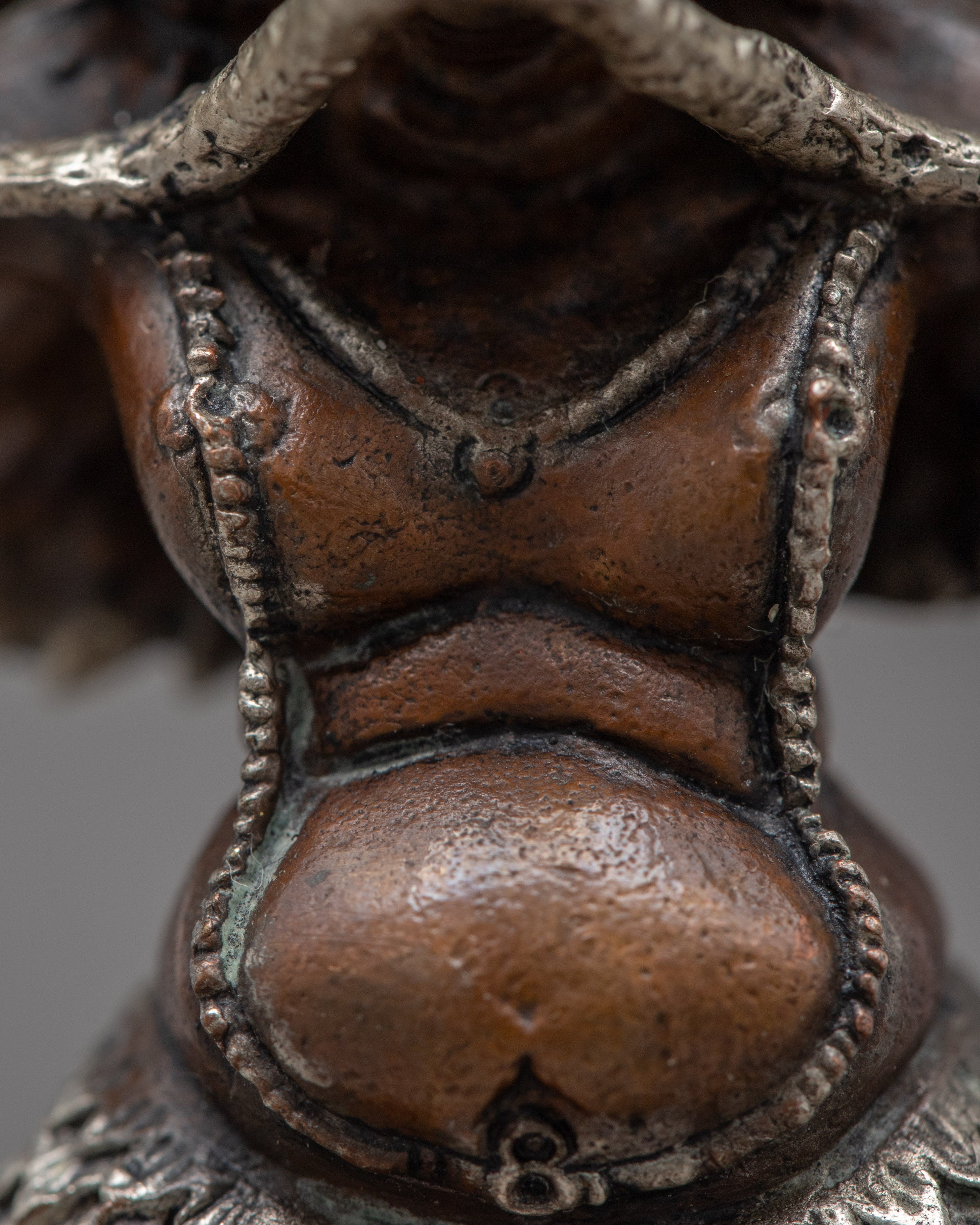 Copper Garuda Statue | FInely Carved Ritual Item