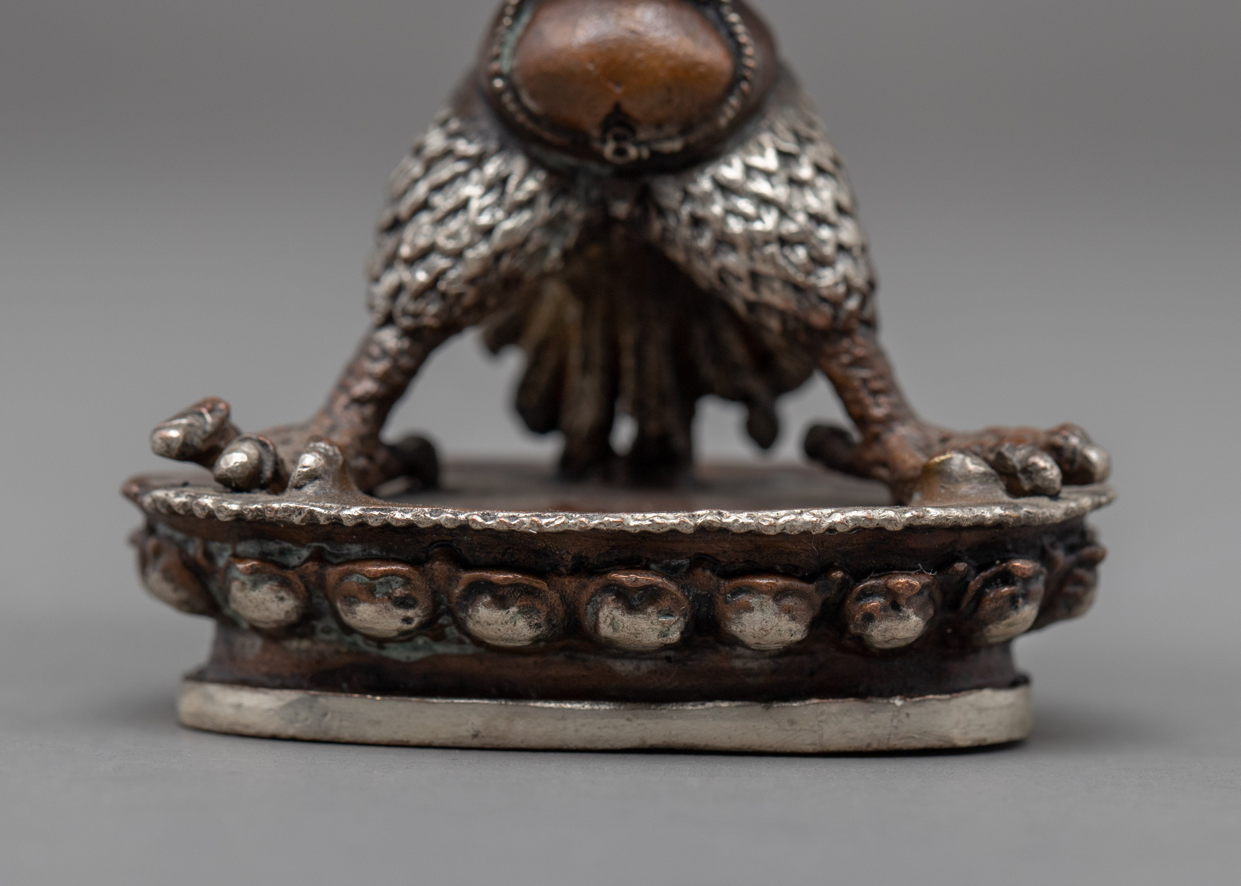 Copper Garuda Statue | FInely Carved Ritual Item