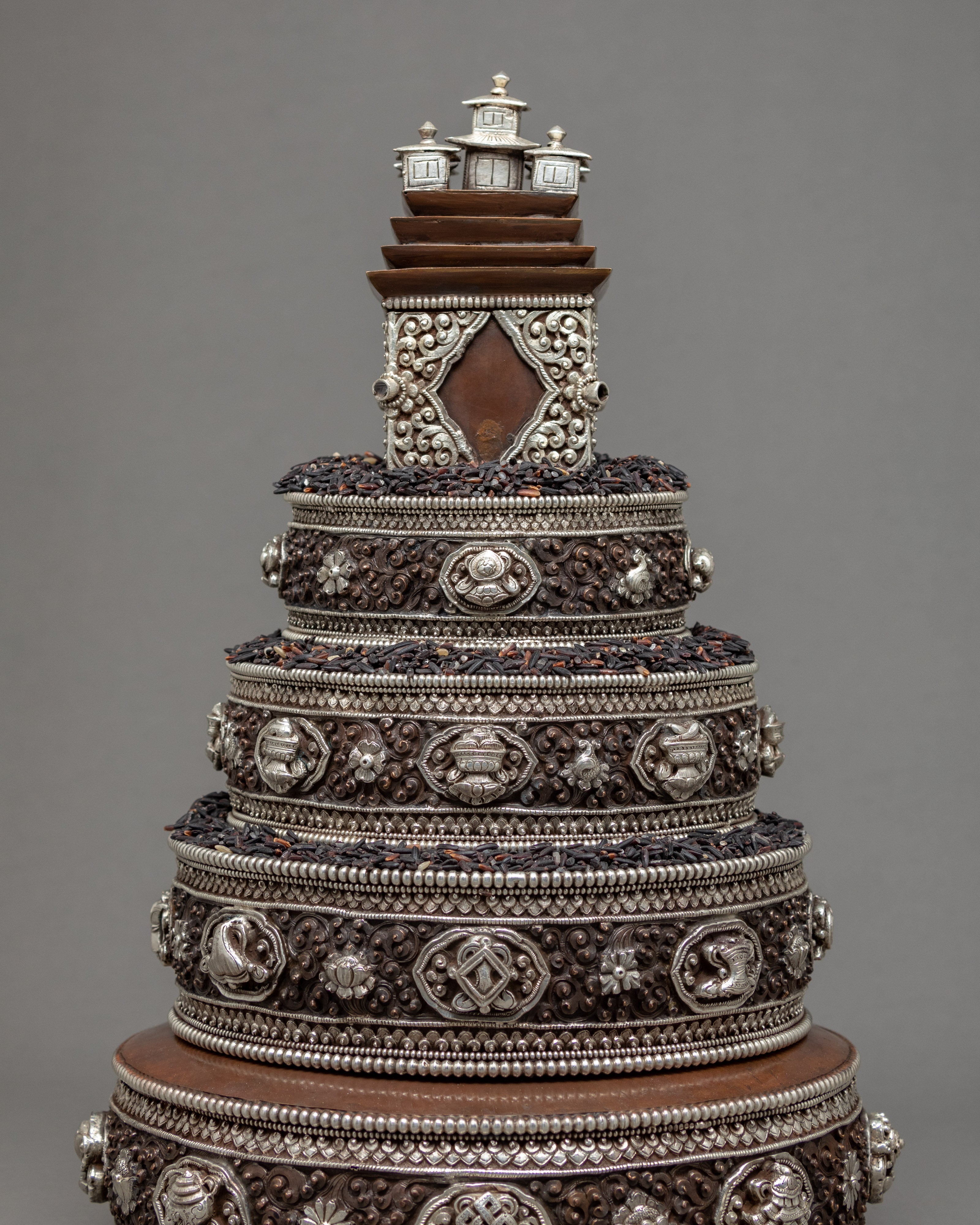 Nepali Ratna Mandala | Religious Artifacts | Vajrayana Art