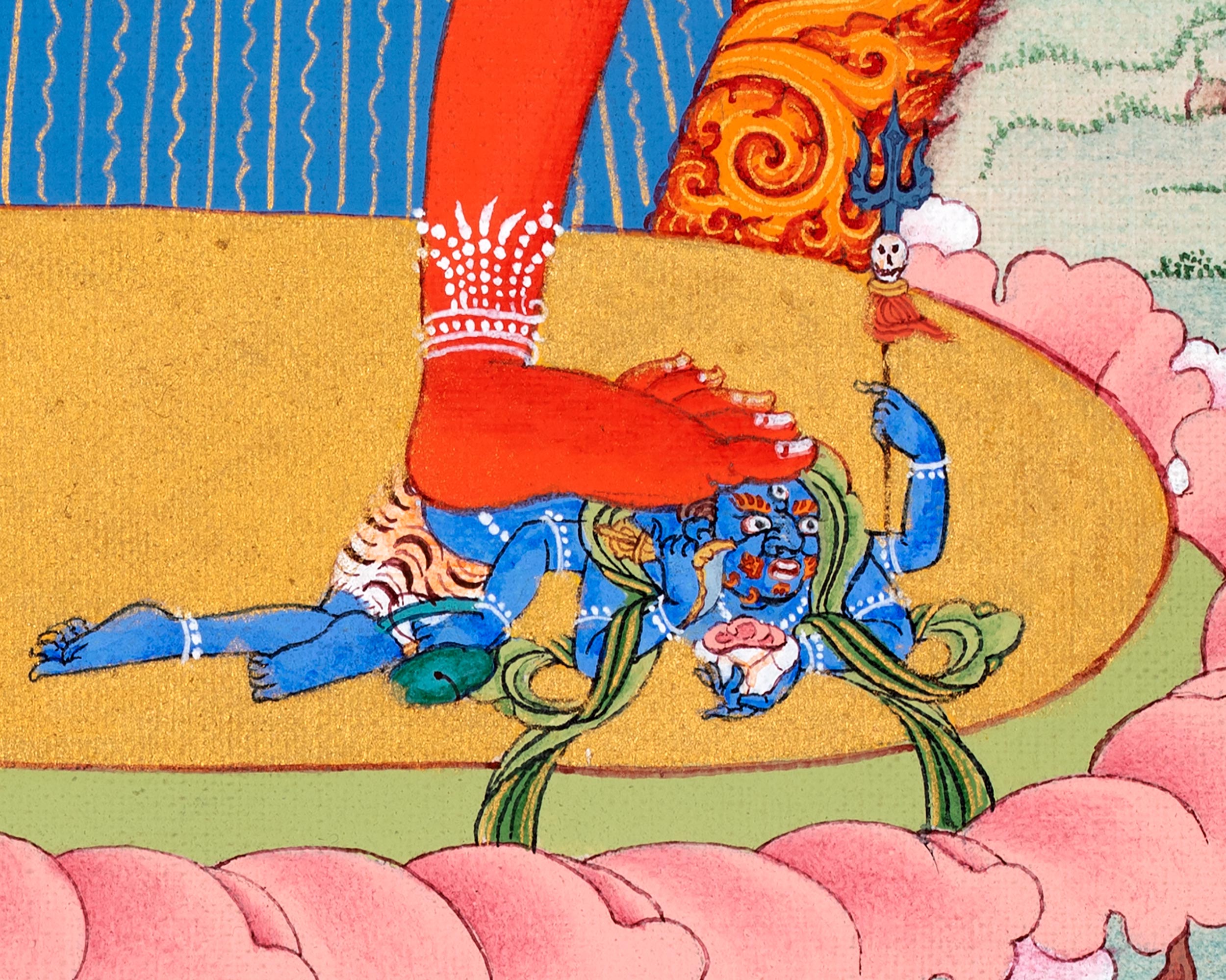 Vajrayogini Thangka | Handmade Buddhist Dakini Thangka