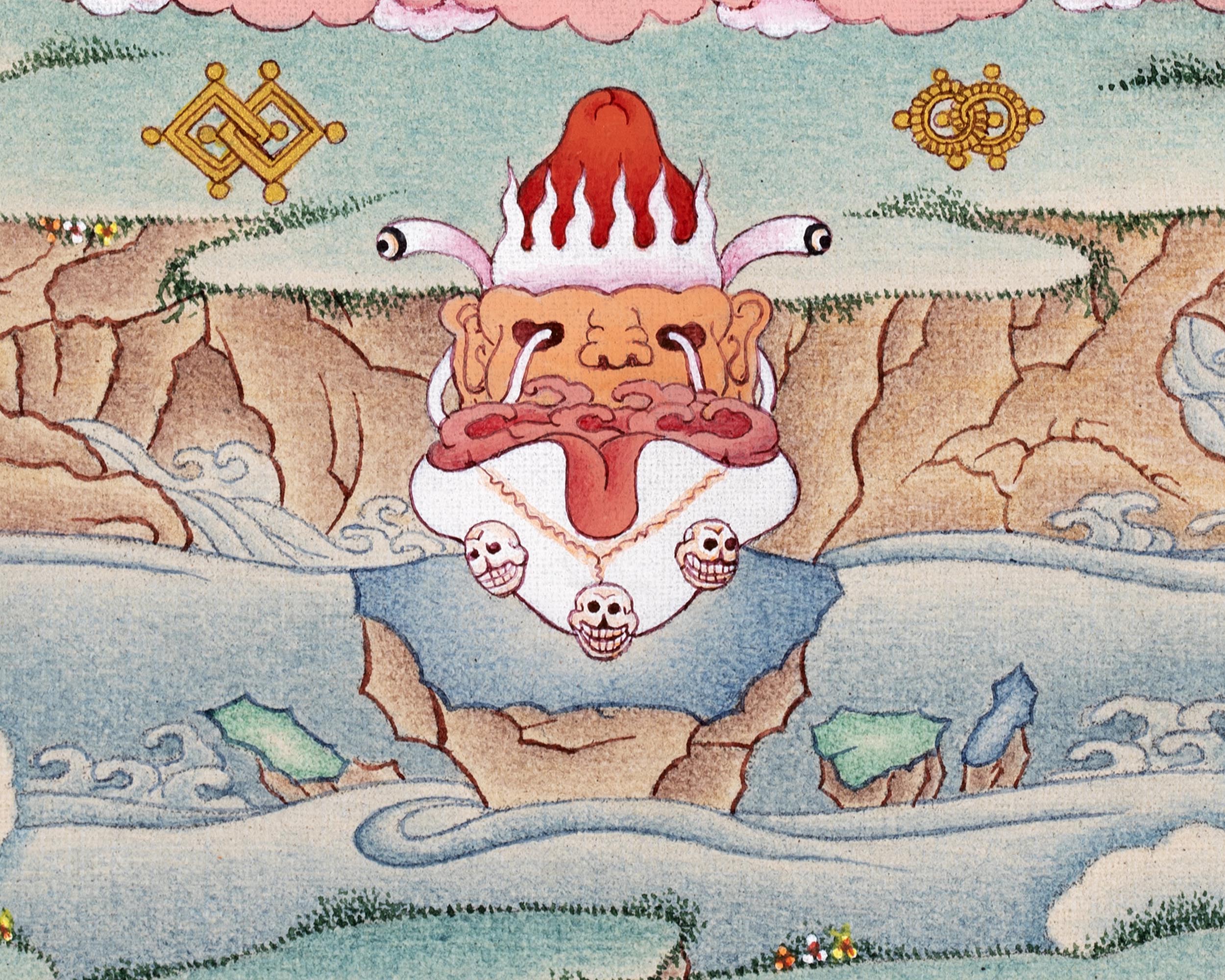 Vajrayogini Dakini Thangka | Hand Painted Tibetan Art