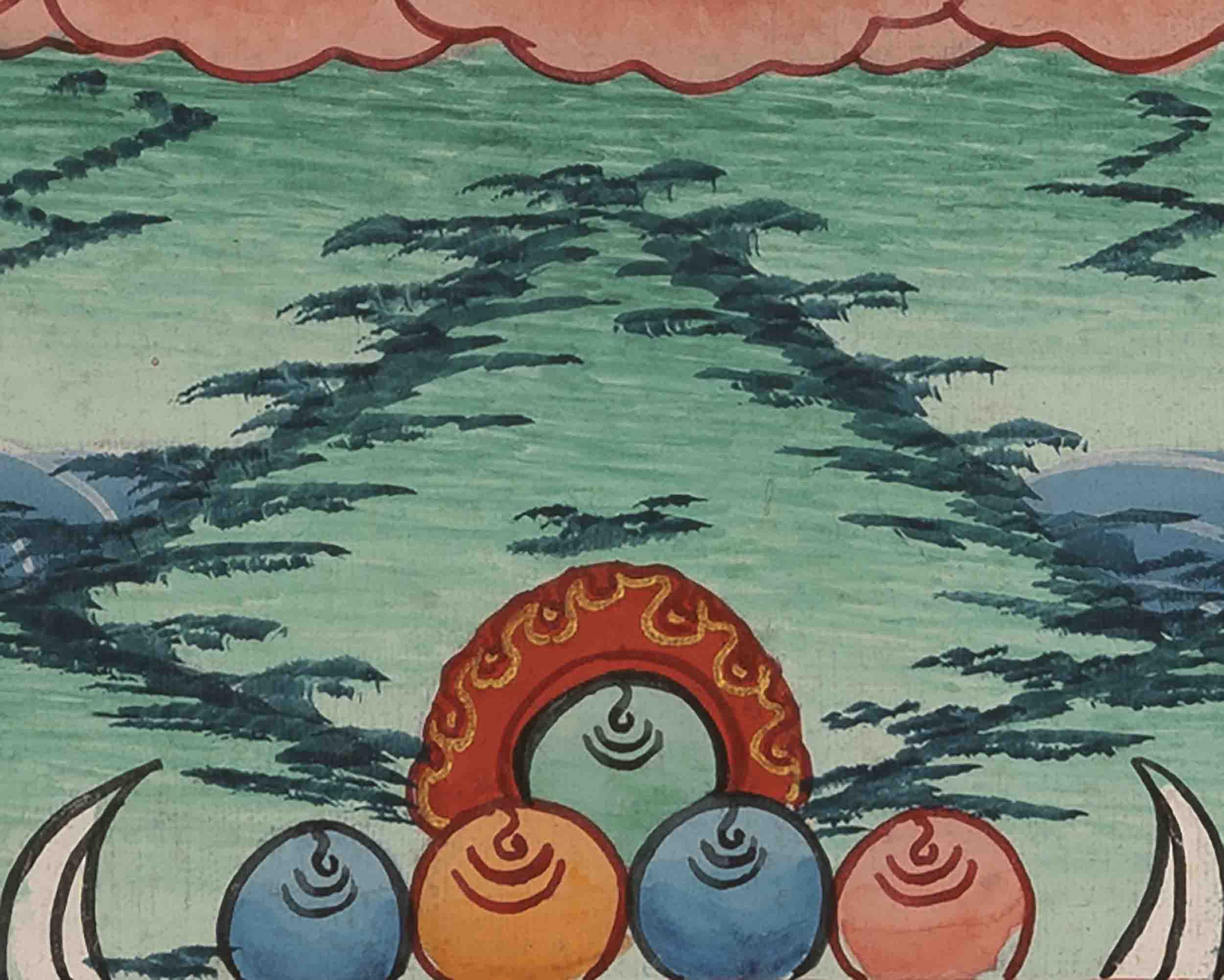 Vajradhara Dorje Chang Thangka | Tibetan Buddhist Thangka Painting