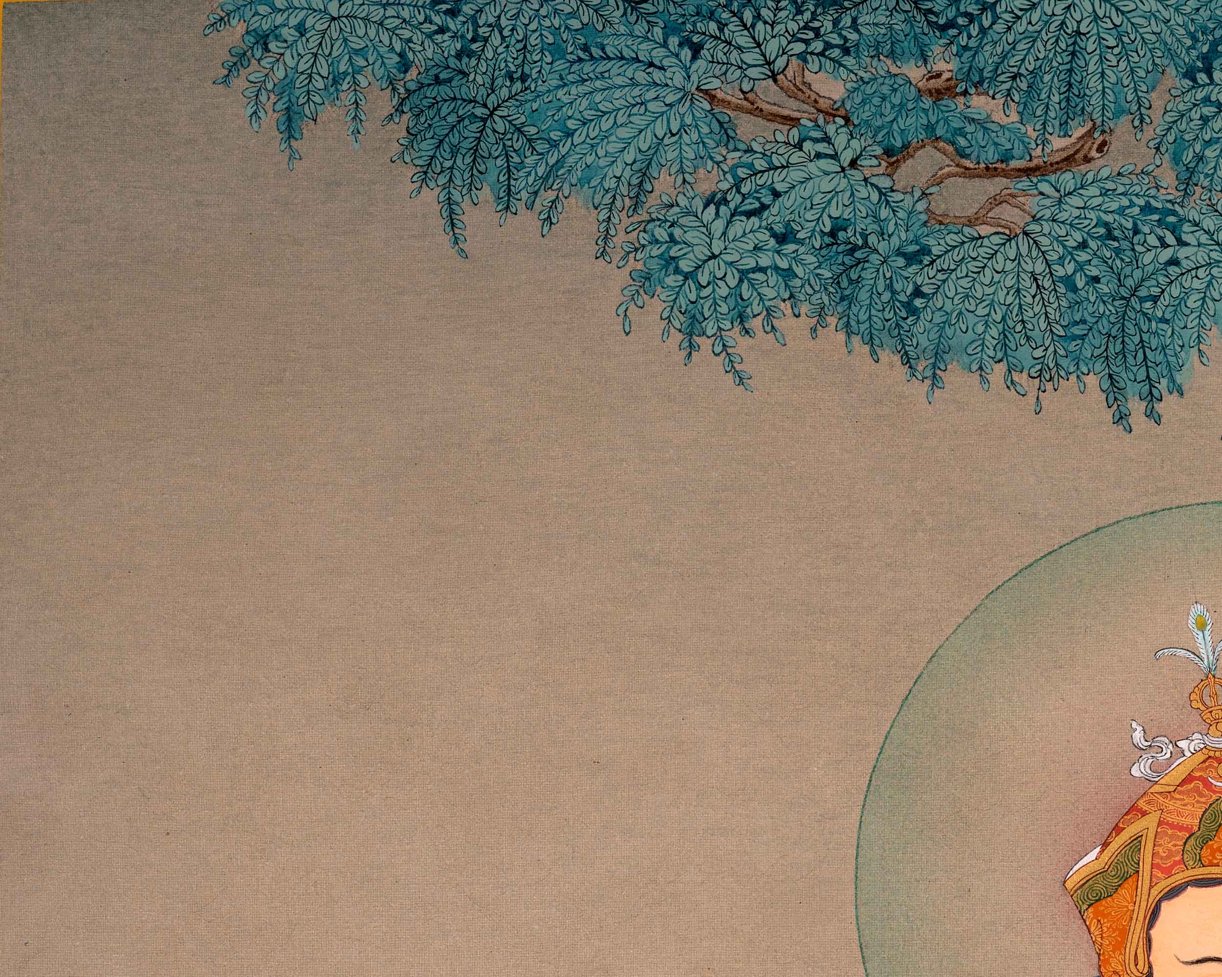 Padmasambhava Art | Traditional Guru Rinpoche Thangka