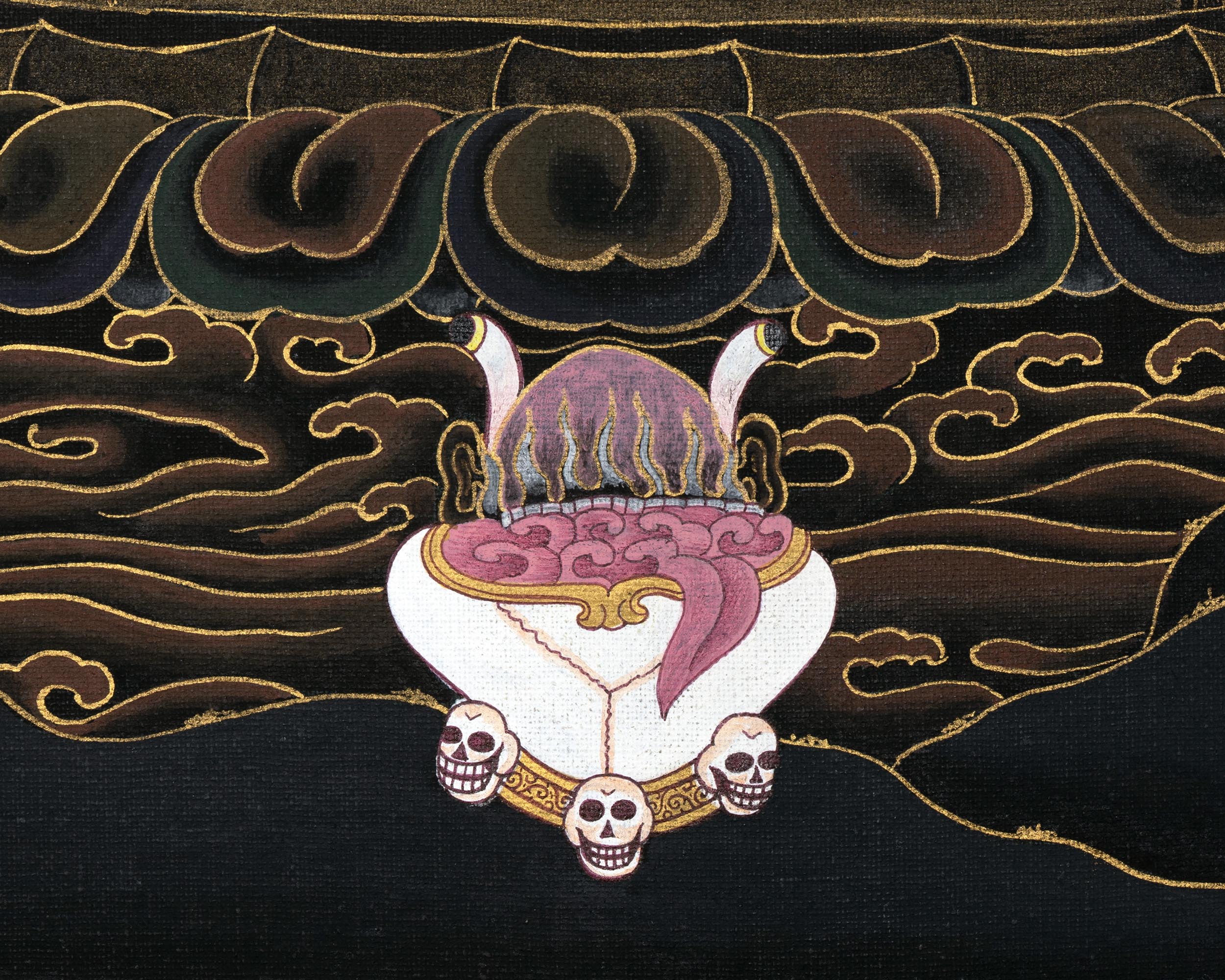 Phurba Vajrakilaya Thangka | Traditional Buddhist Art