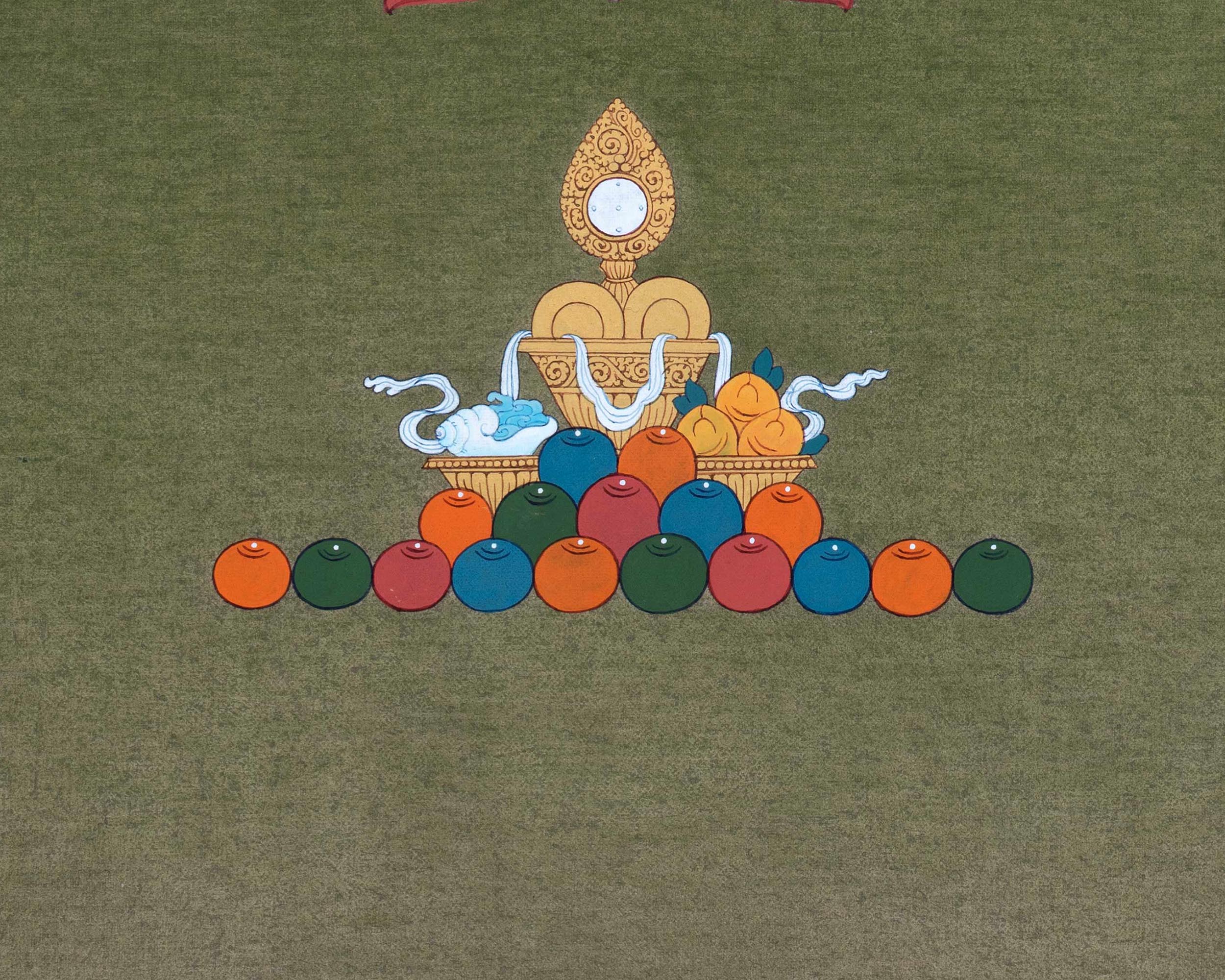 Chenrezig | Deity Of Compassion | Buddhist Painting Thangka