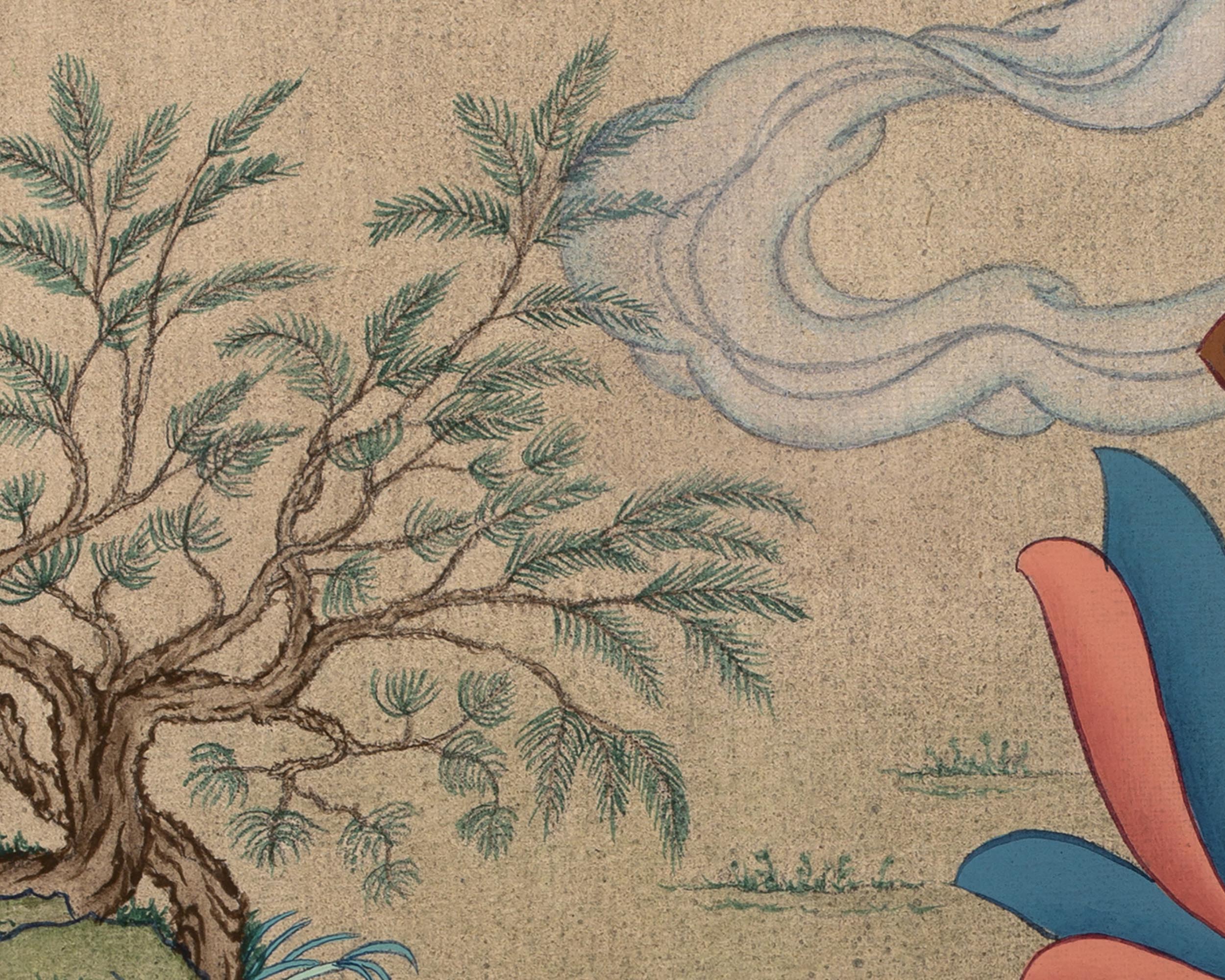 Green Tara Painting | Tibetan Thangka Painting