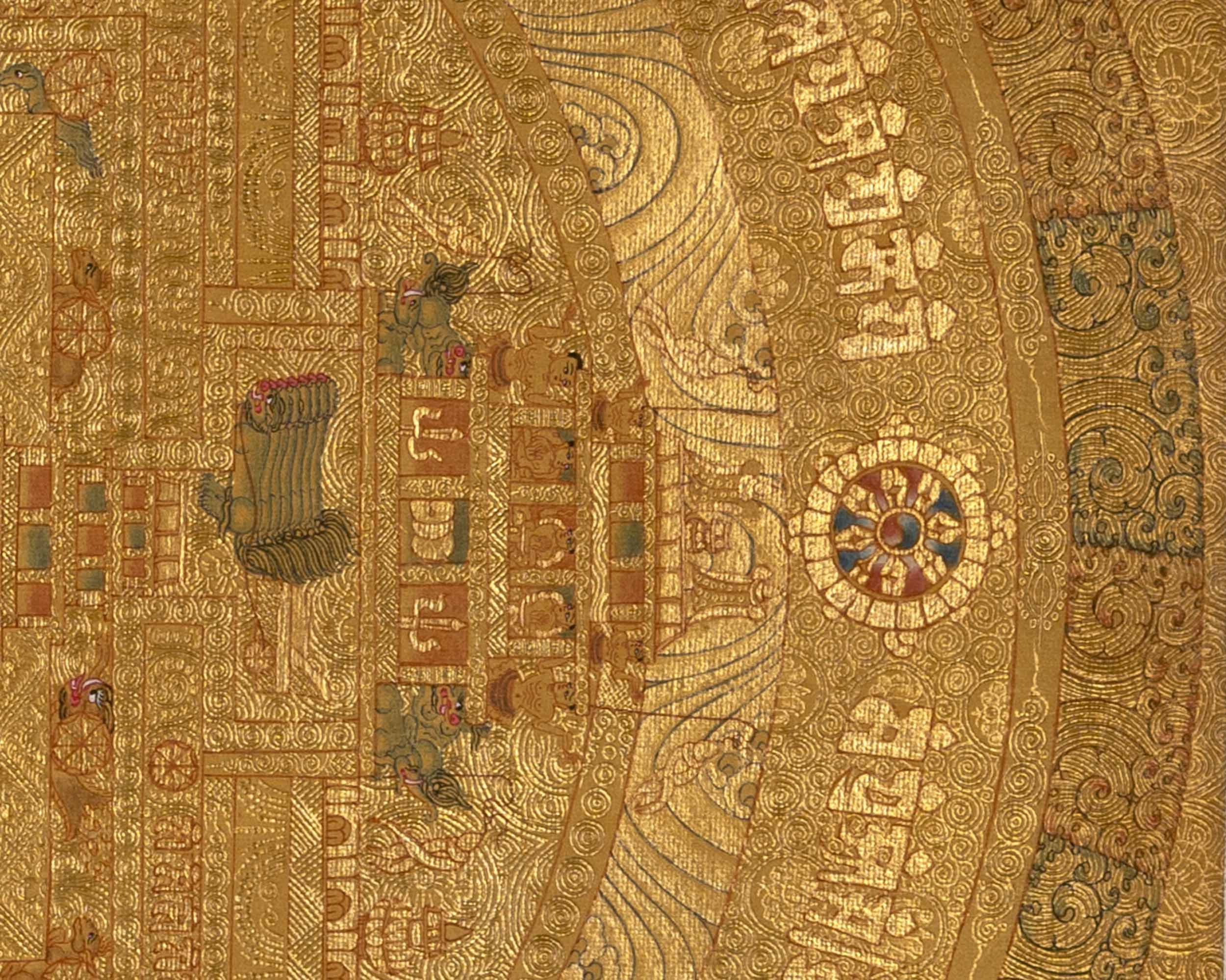 Kalachakra Mandala Thangka Painting | Mandala Design