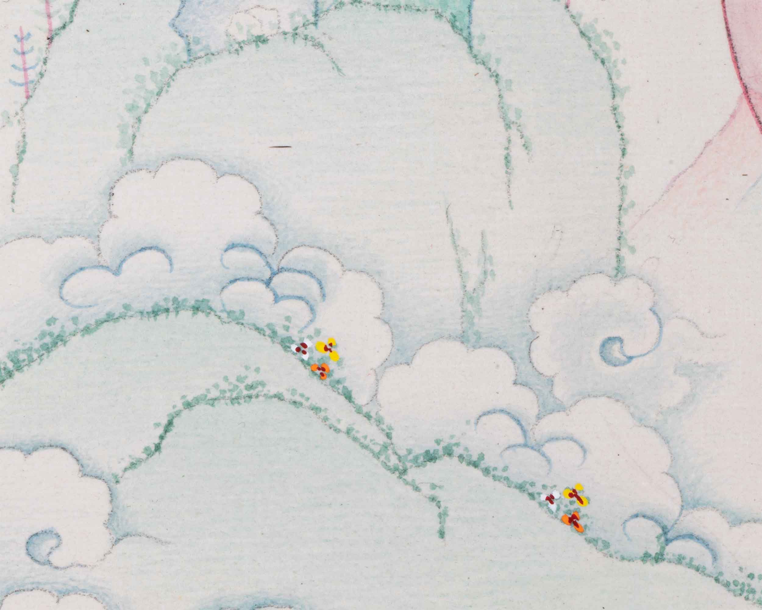 Hand-Painted Shakyamuni Buddha Mantra Practice Thangka | Historical Buddha Himalayan Artwork