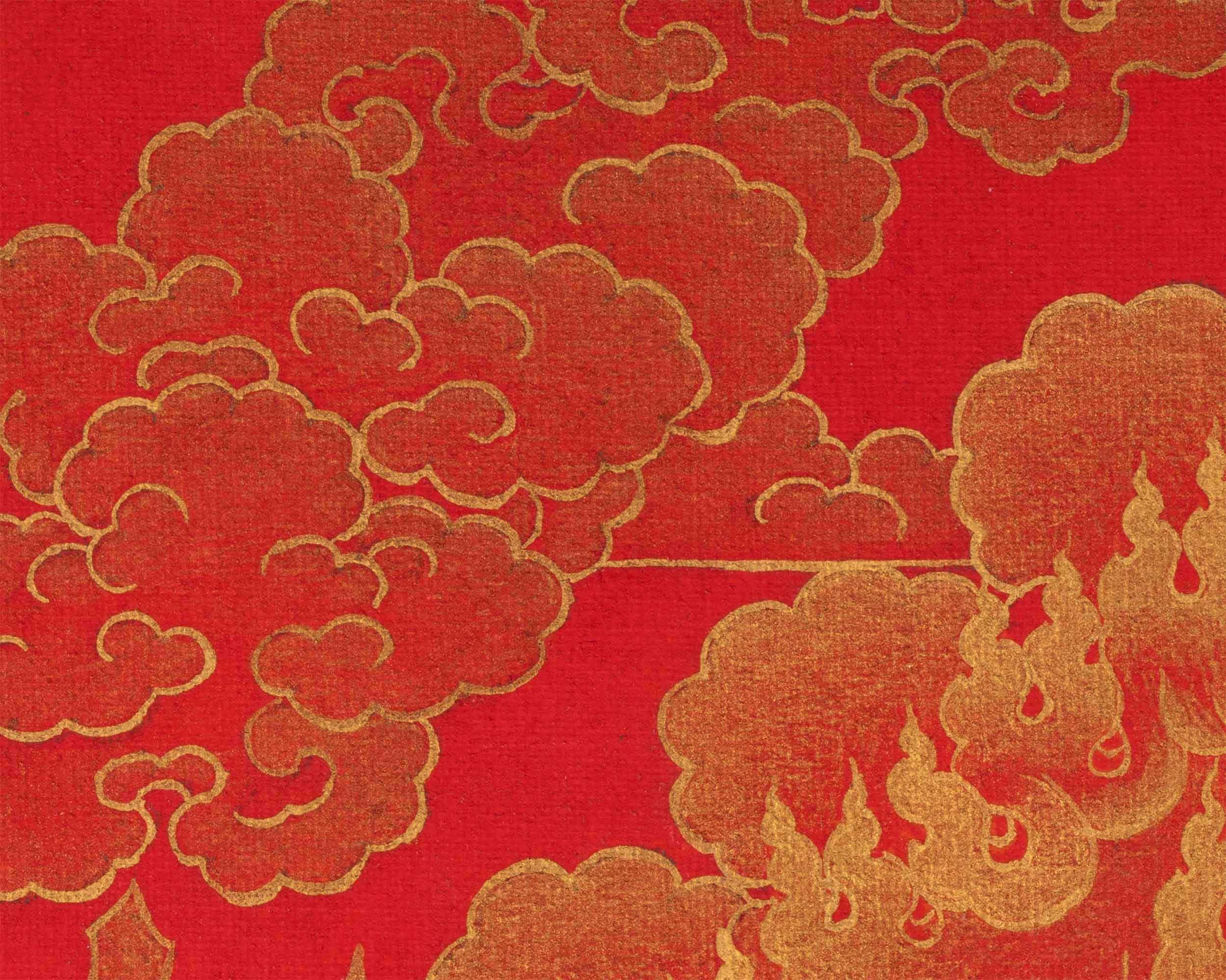 Tibetan Buddhist Thangka Of Dakini Vajravarahi | Buddist Dakini Thangka For Meditation