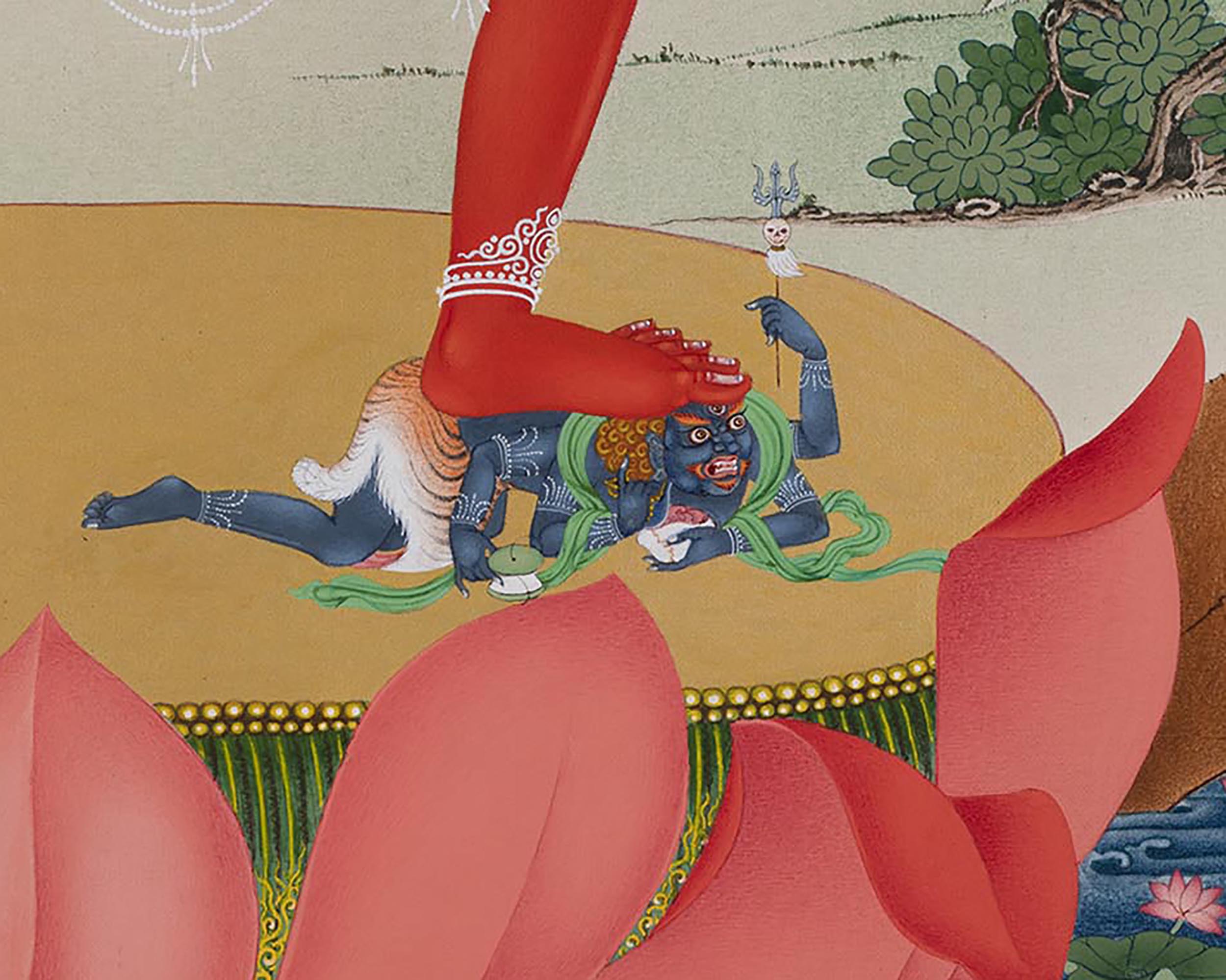 Mother Vajrayogini Thangka | Traditional Buddhist Dakini Painting