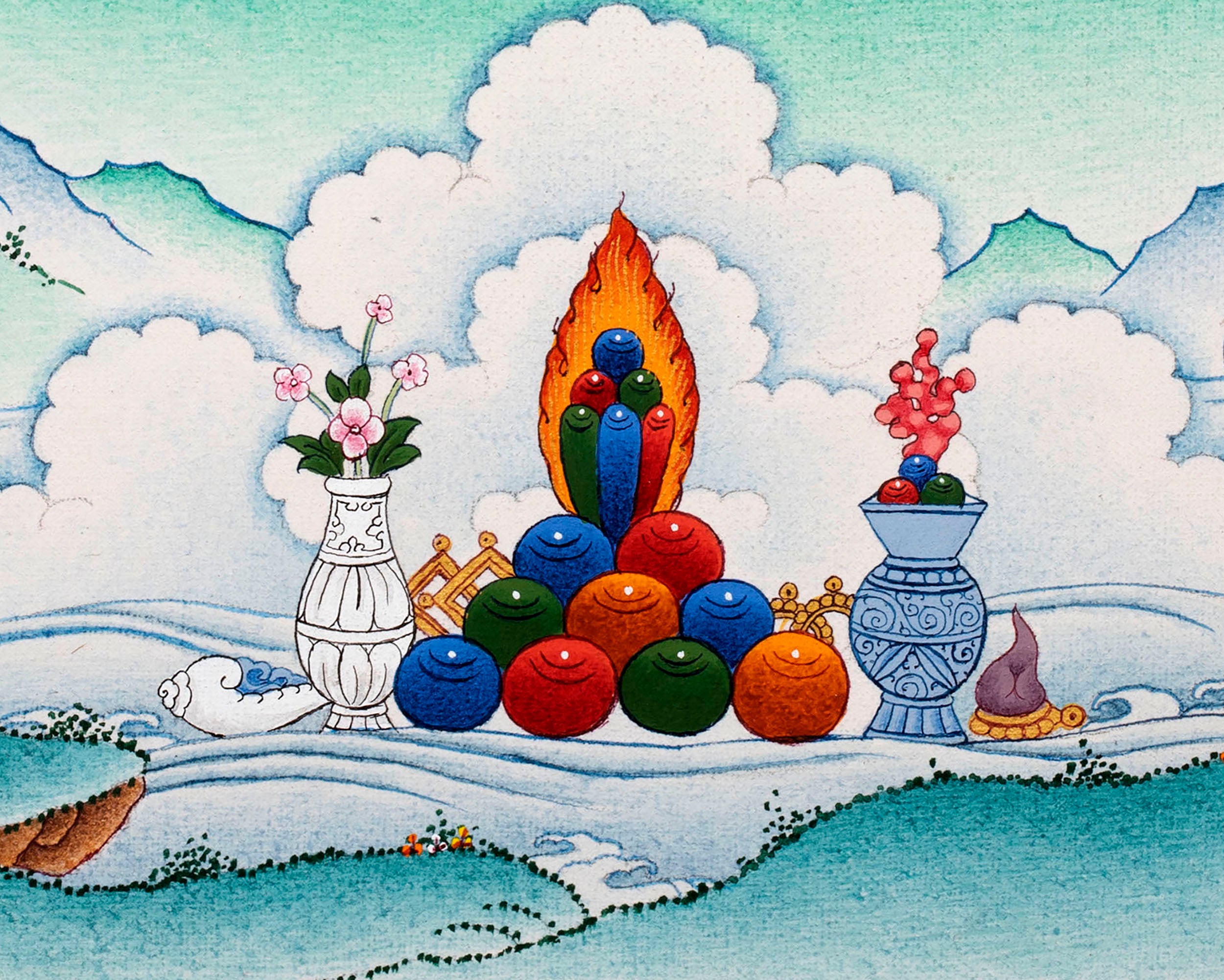 Prajnaparamita Thangka | Traditional Tibetan Art