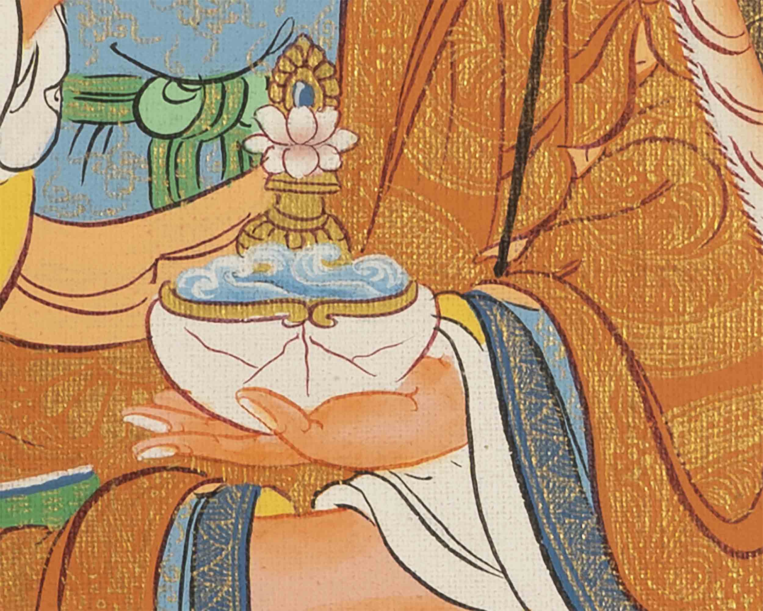 Padmasambhava Guru Rinpoche Thangka | Wall Hanging | Decoration Painting