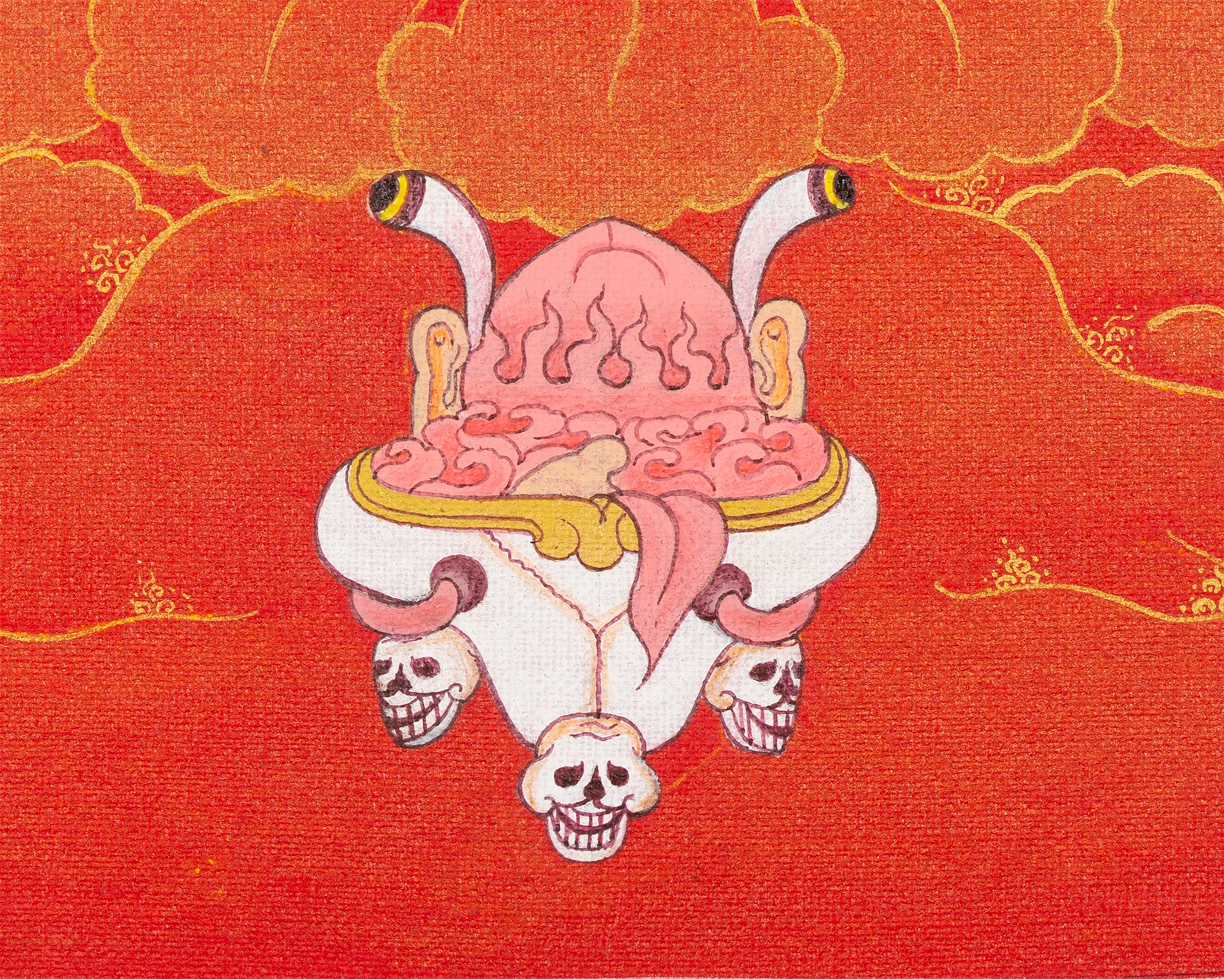 Vajravarahi Thangka | Traditionally Hand Painted Tibetan Painting