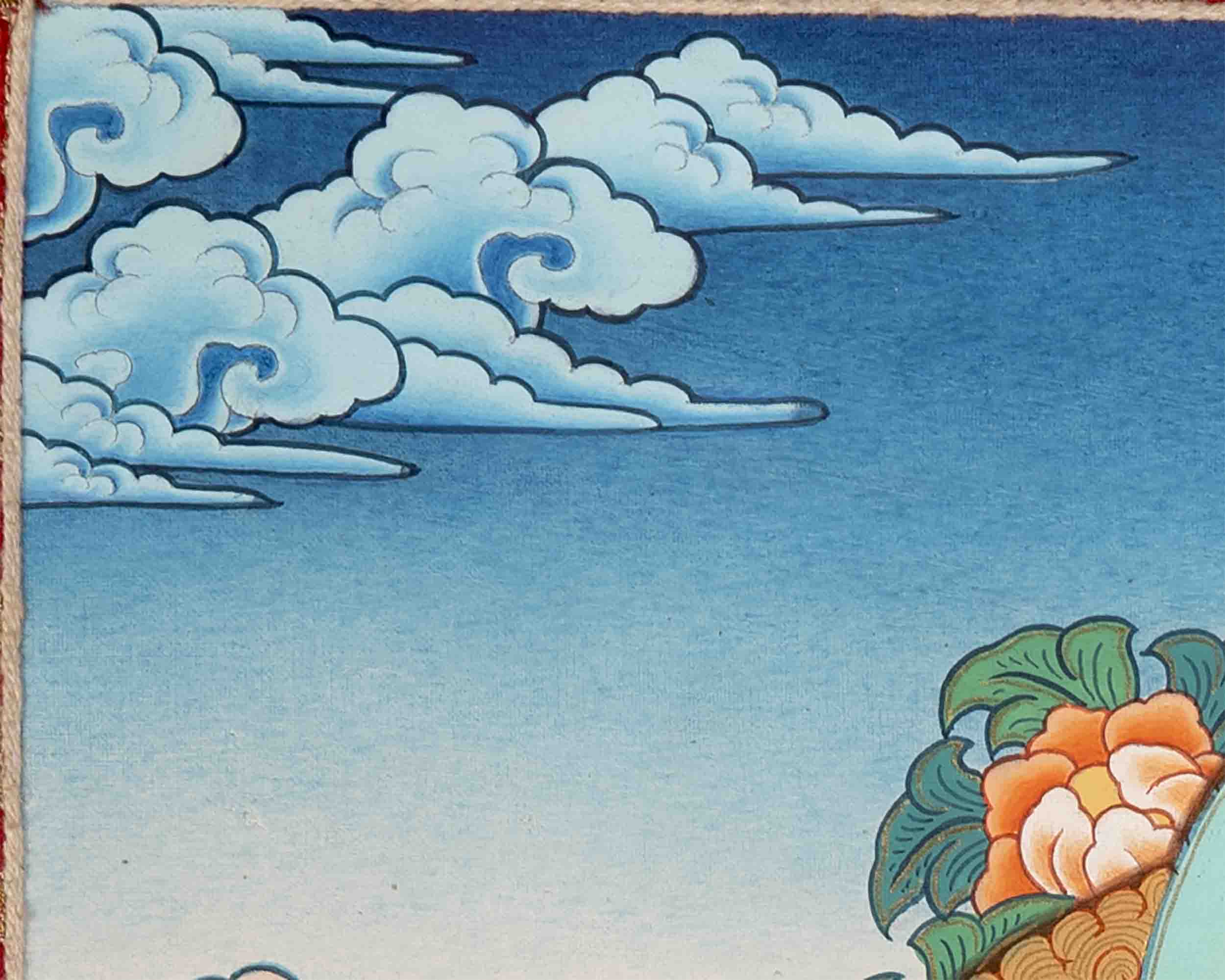 Tibetan Shakyamuni Thangka | Buddha Thangka