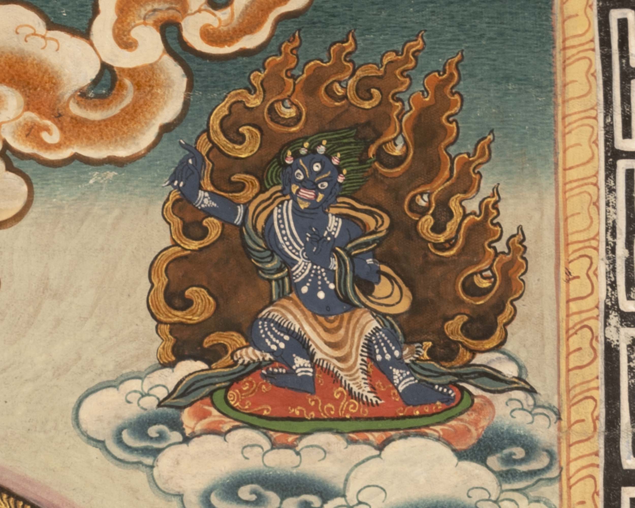 Buddhist Mandala Thangka | Traditional Tibetan Art