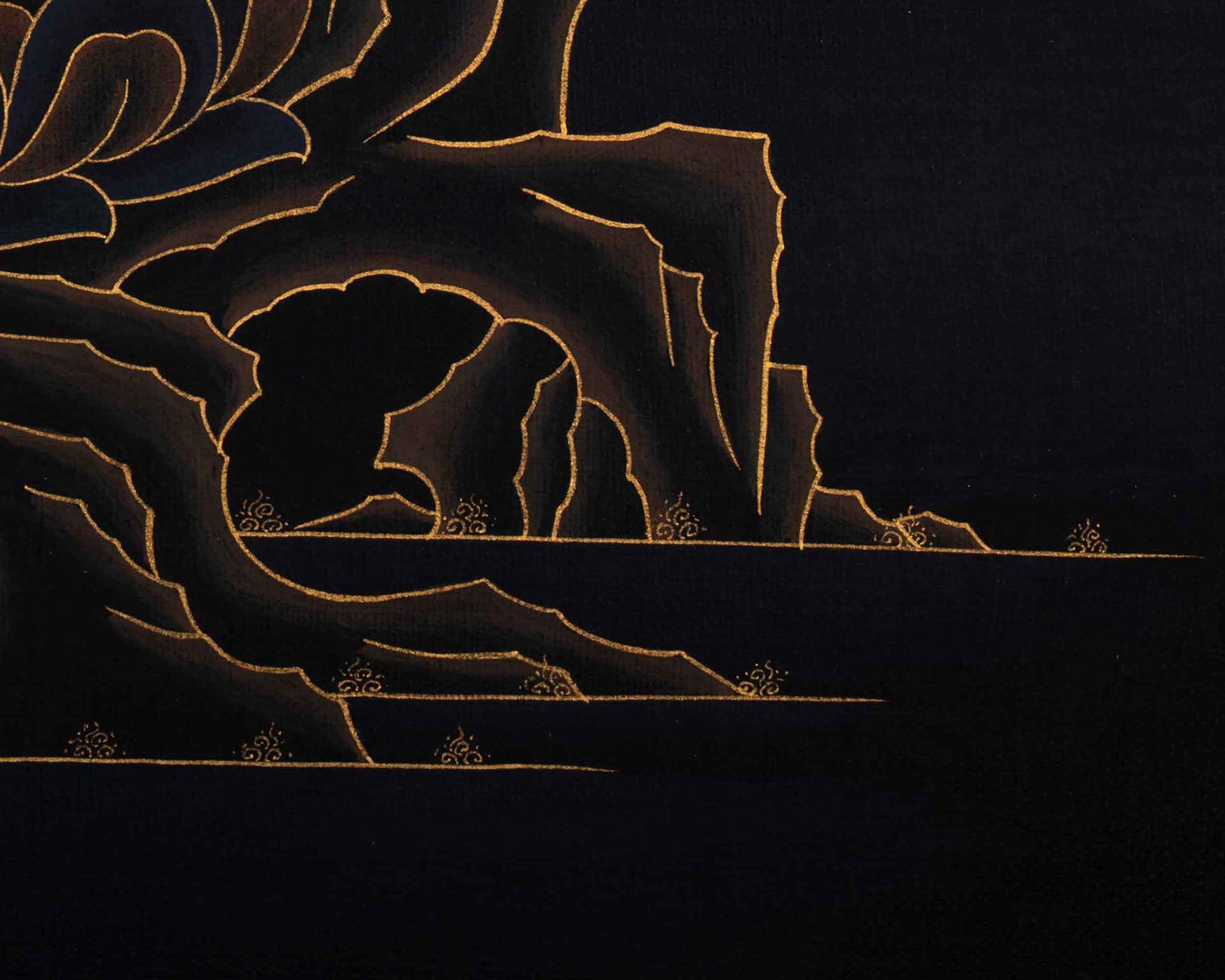 Himalayan Dakini Art For Troma Nagmo Mantra Practice | Feminine Embodiment Of Wisdom