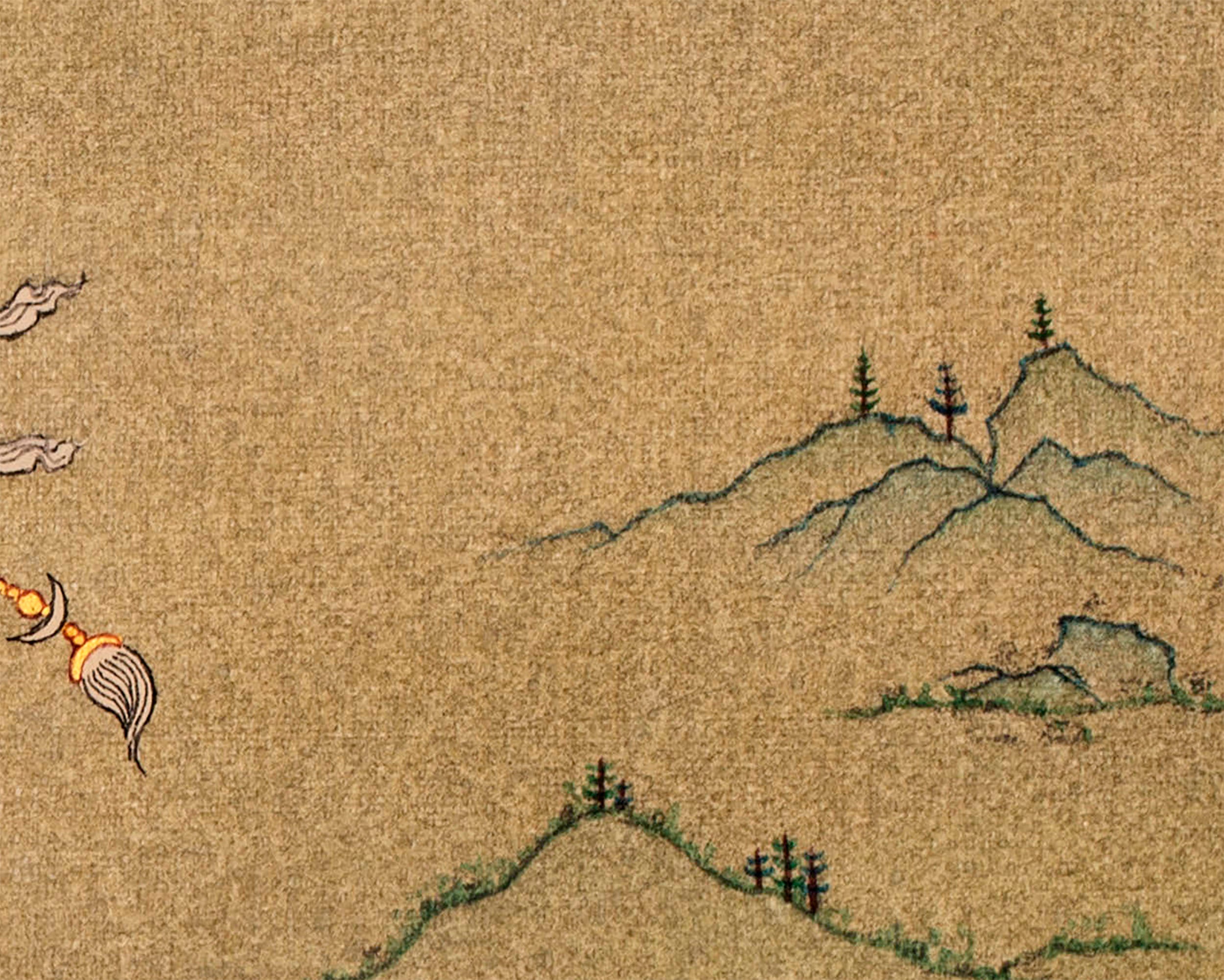 Guru Rinpoche | Hand Painted Tibetan Padmasambhava Thangka