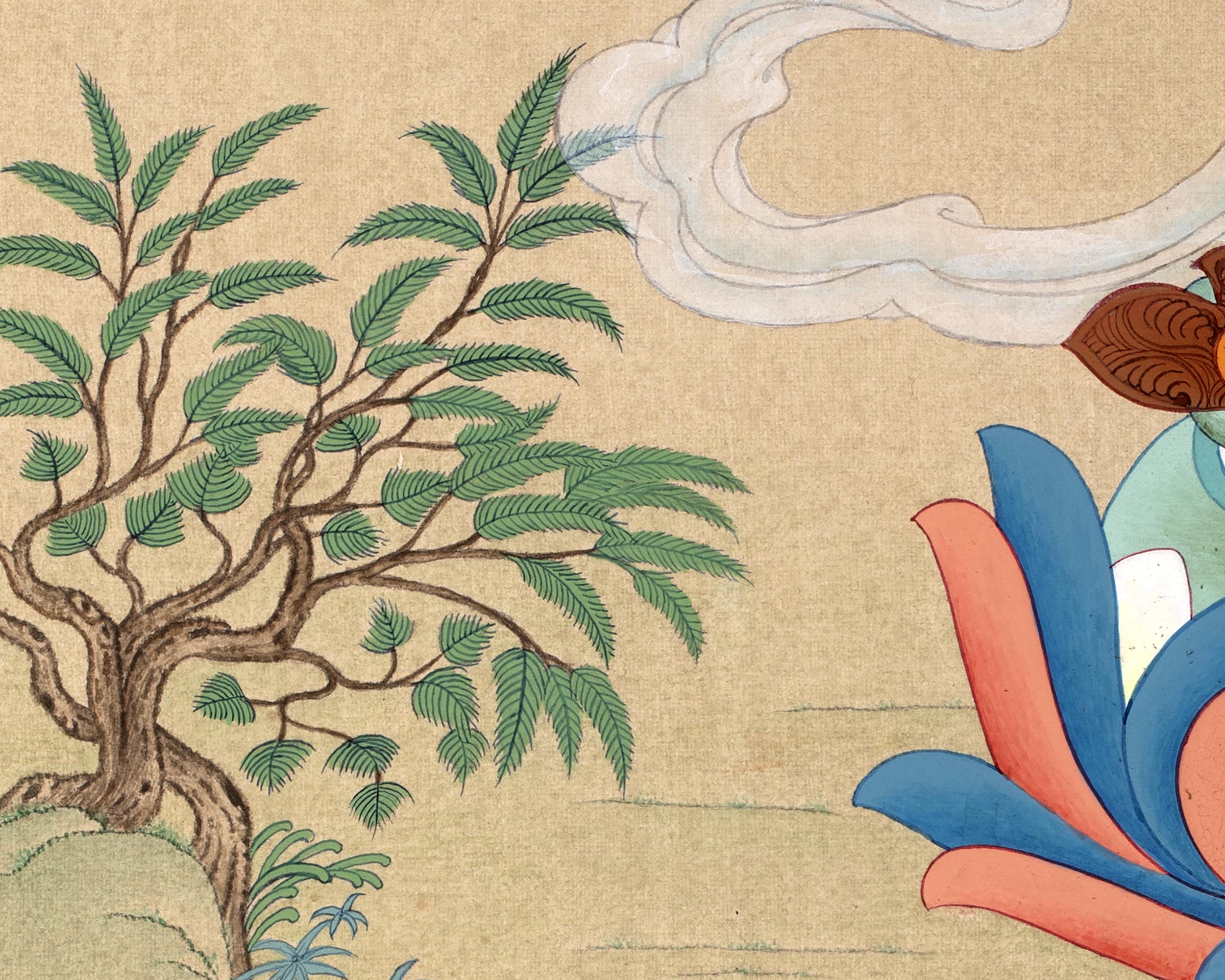 Mother Green Tara | Bodhisattva Deity Thangka