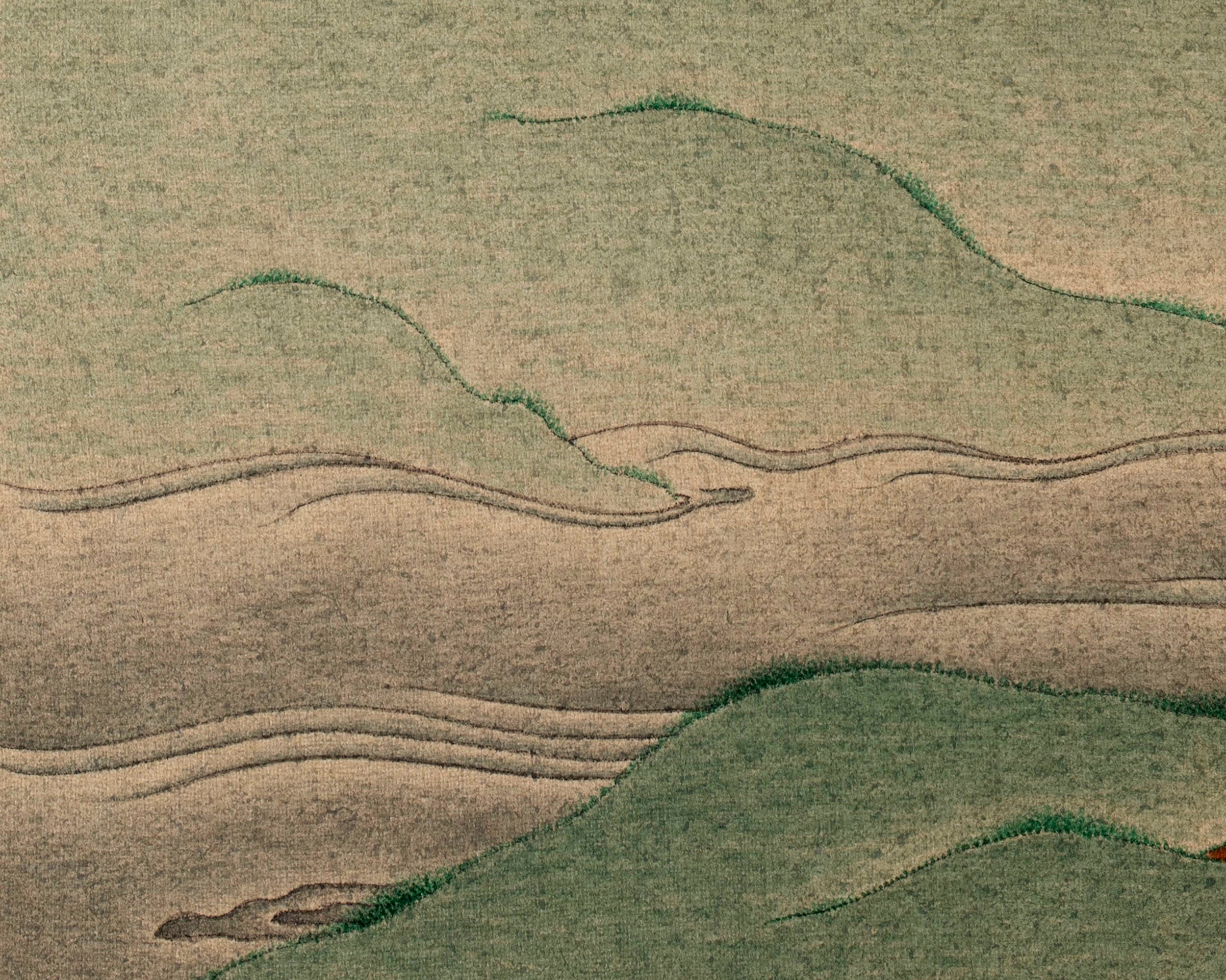 Manjushri Buddha Thangka | Traditionally Hand Painted Wisdom Deity