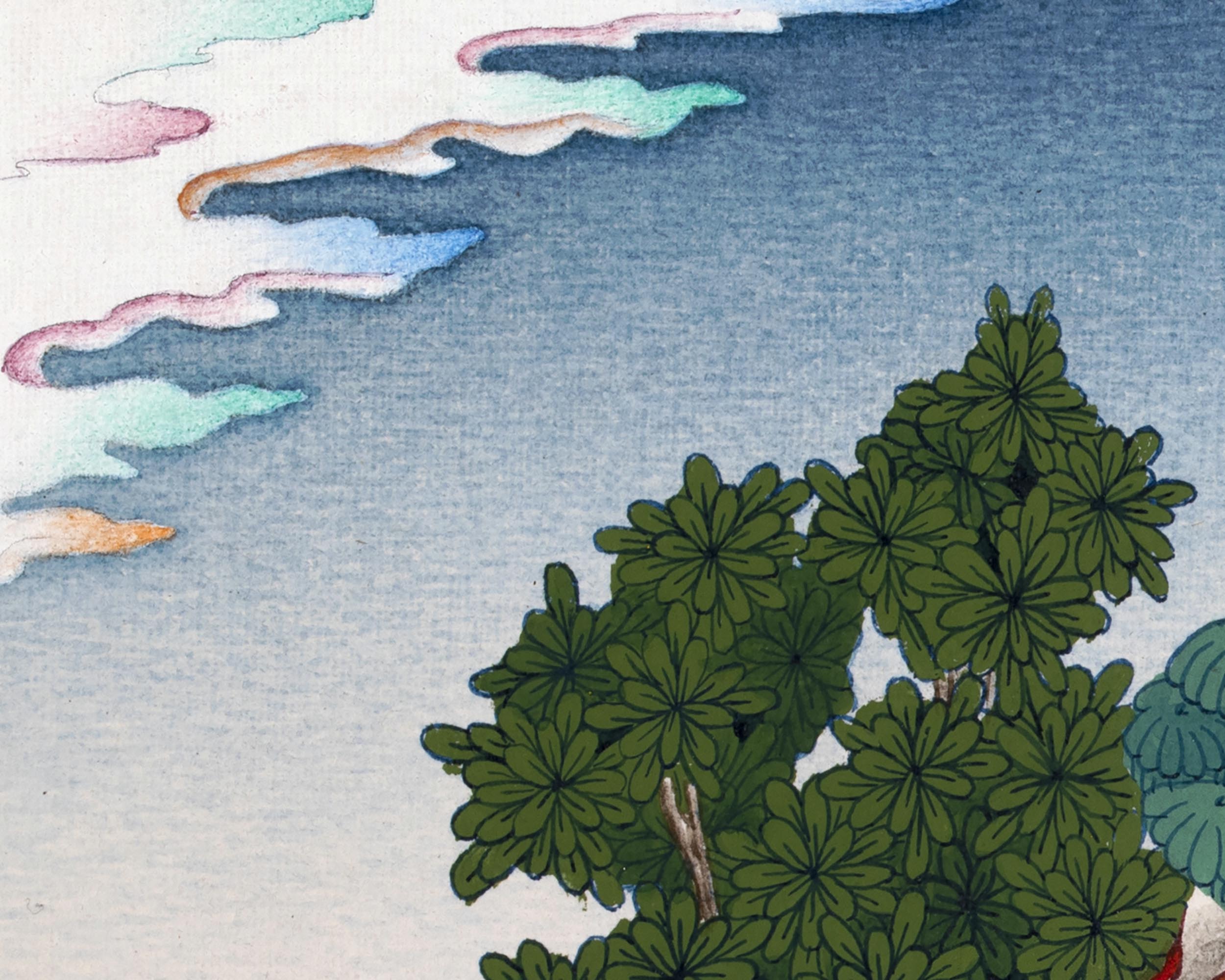 6 Armed Mahakala | Traditional Tibetan Thangka