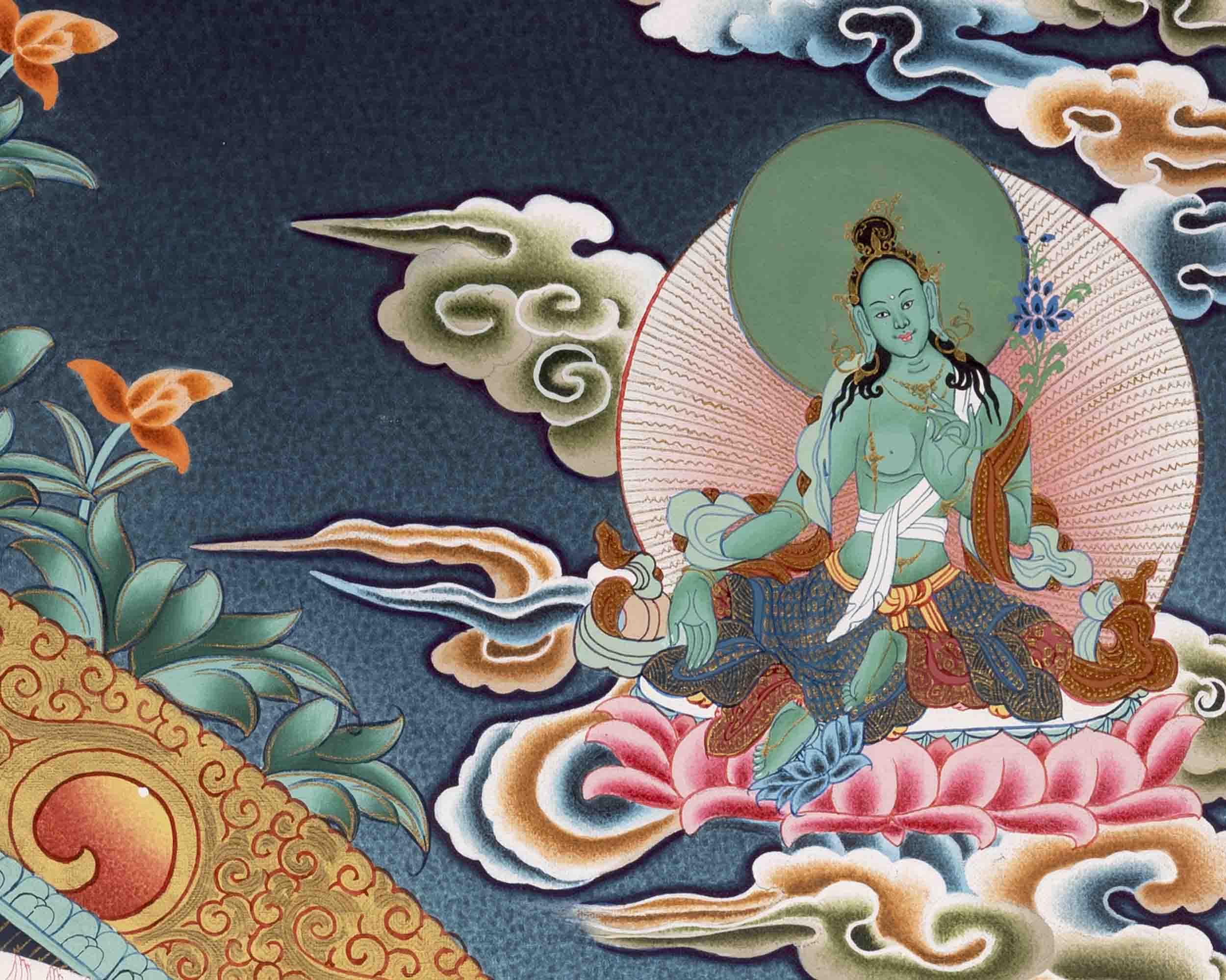 1000 Armed Avalokiteshvara Thangka | Religious Wall Decors