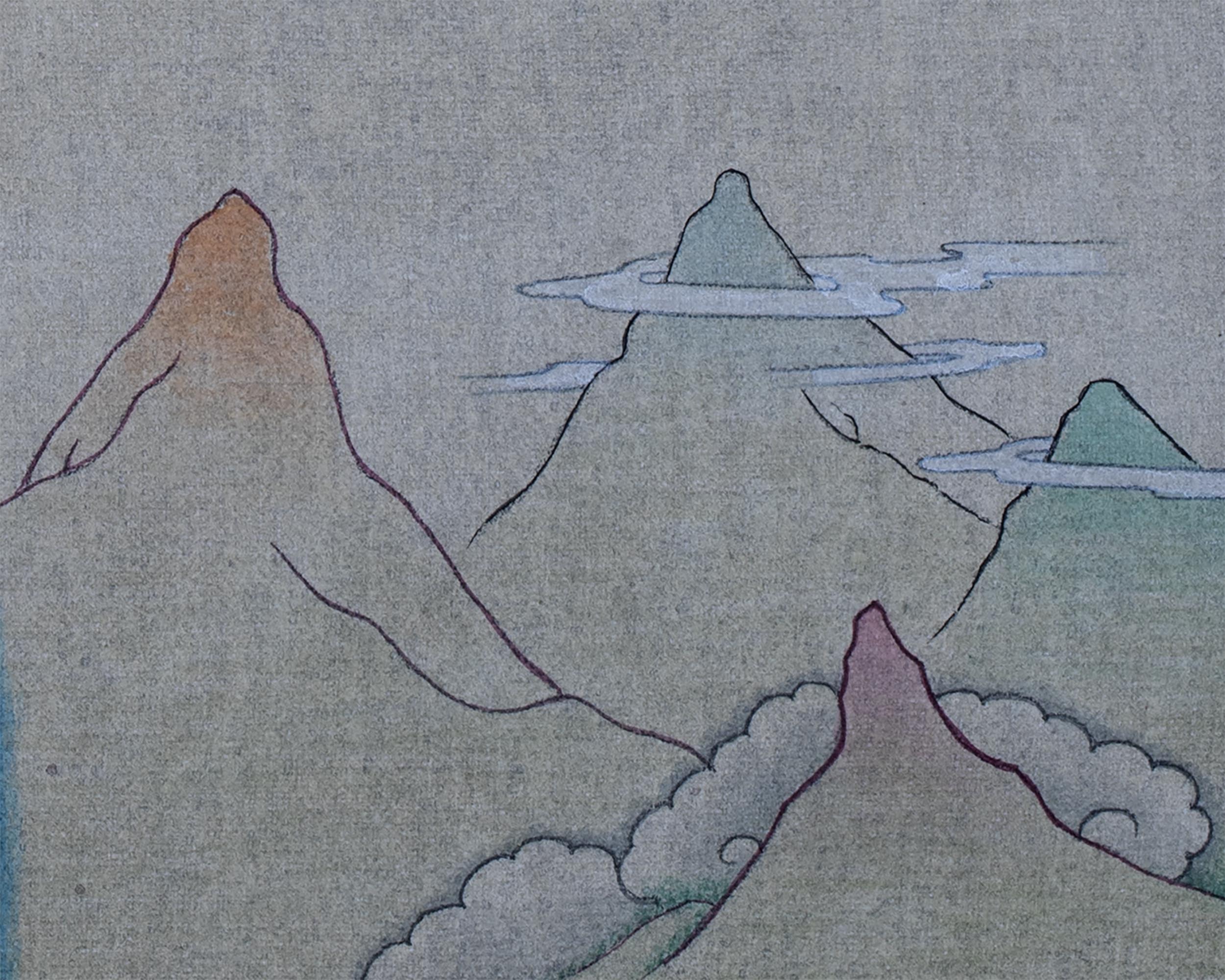 Four Armed Chenrezig Thangka Art | Tibetan Buddhist Deity Of Compassion