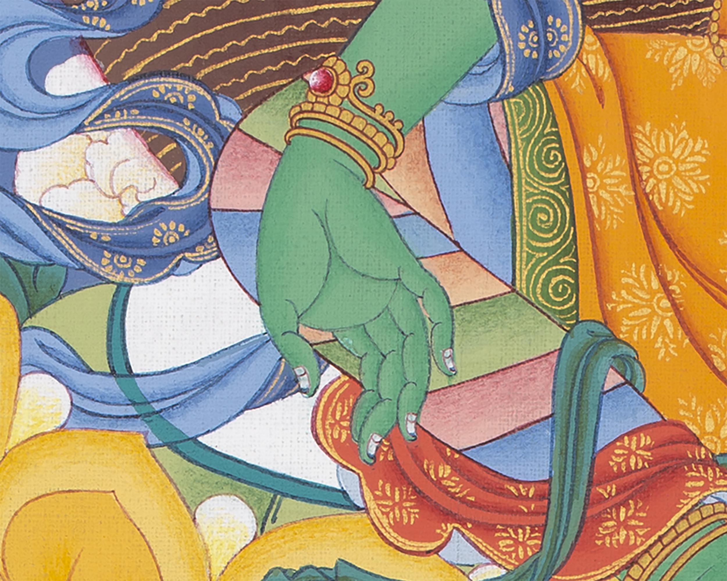 21 Tara Thangka | Dolma Female Buddha | Orgyen Chokgyur Dechen Lingpa Tradition