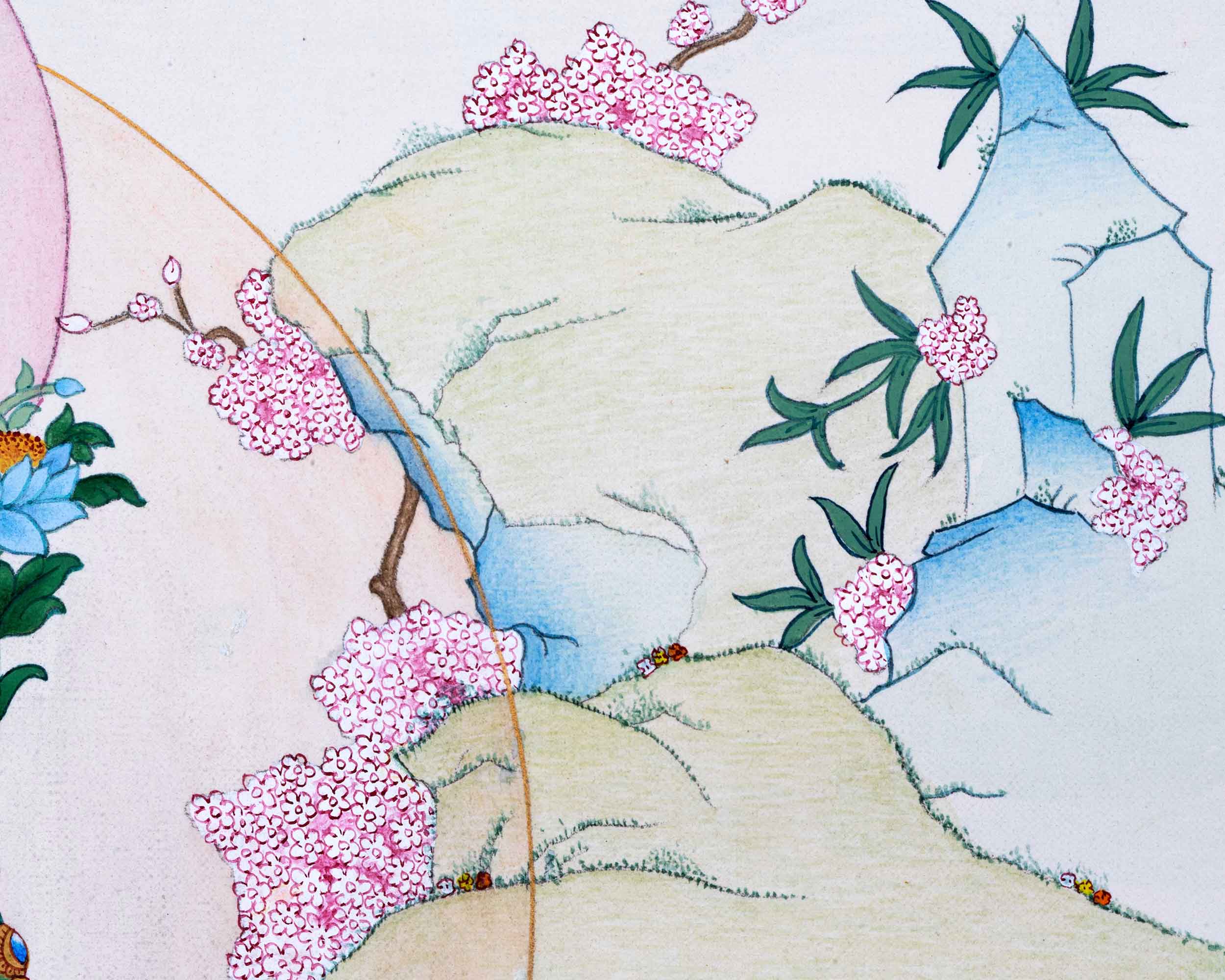 Green Tara, The Buddha Tara Devi Thangka For Healing & Longevity | Traditional Tibetan Buddhist Art