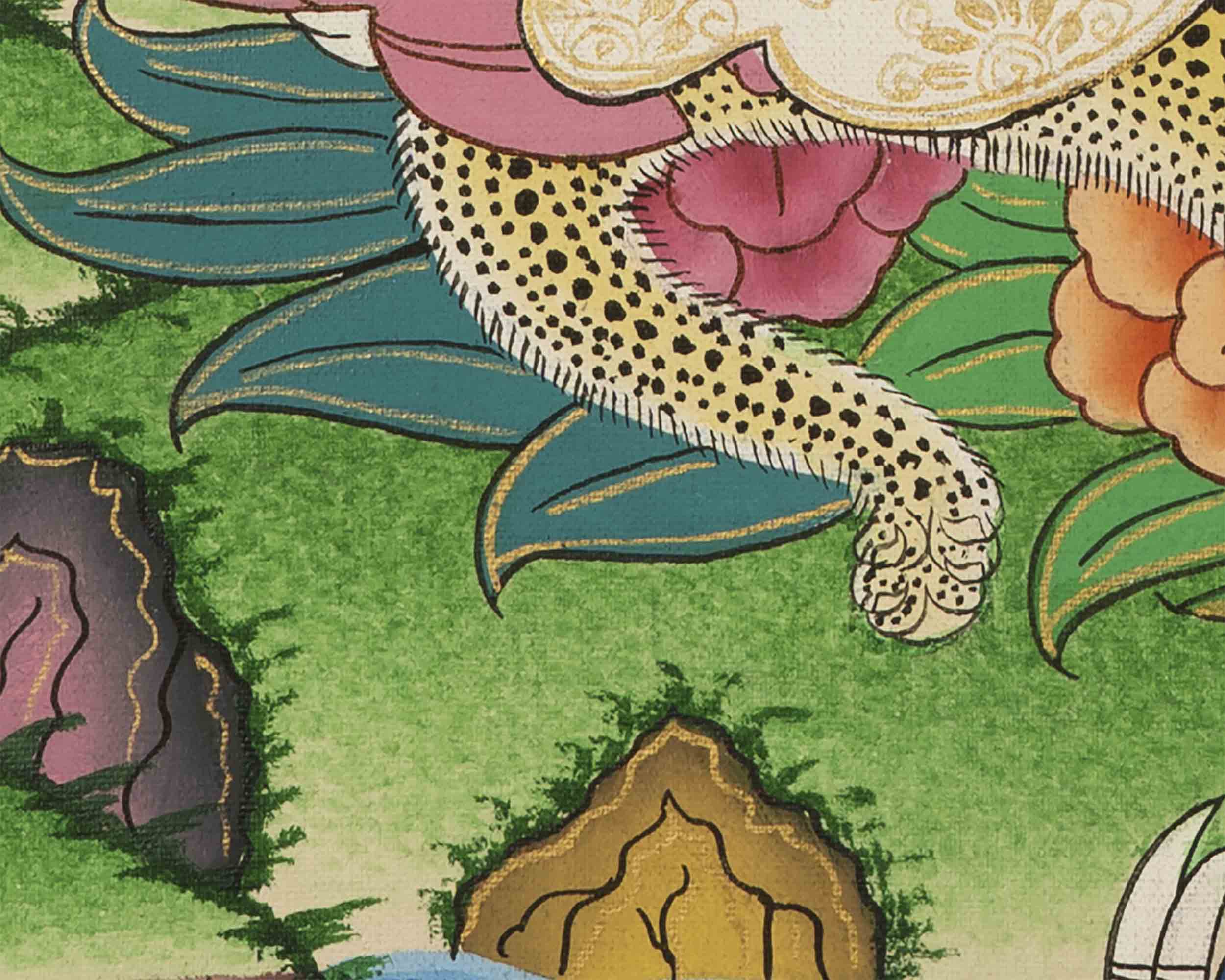 Milarepa Thangka | Spiritual Art