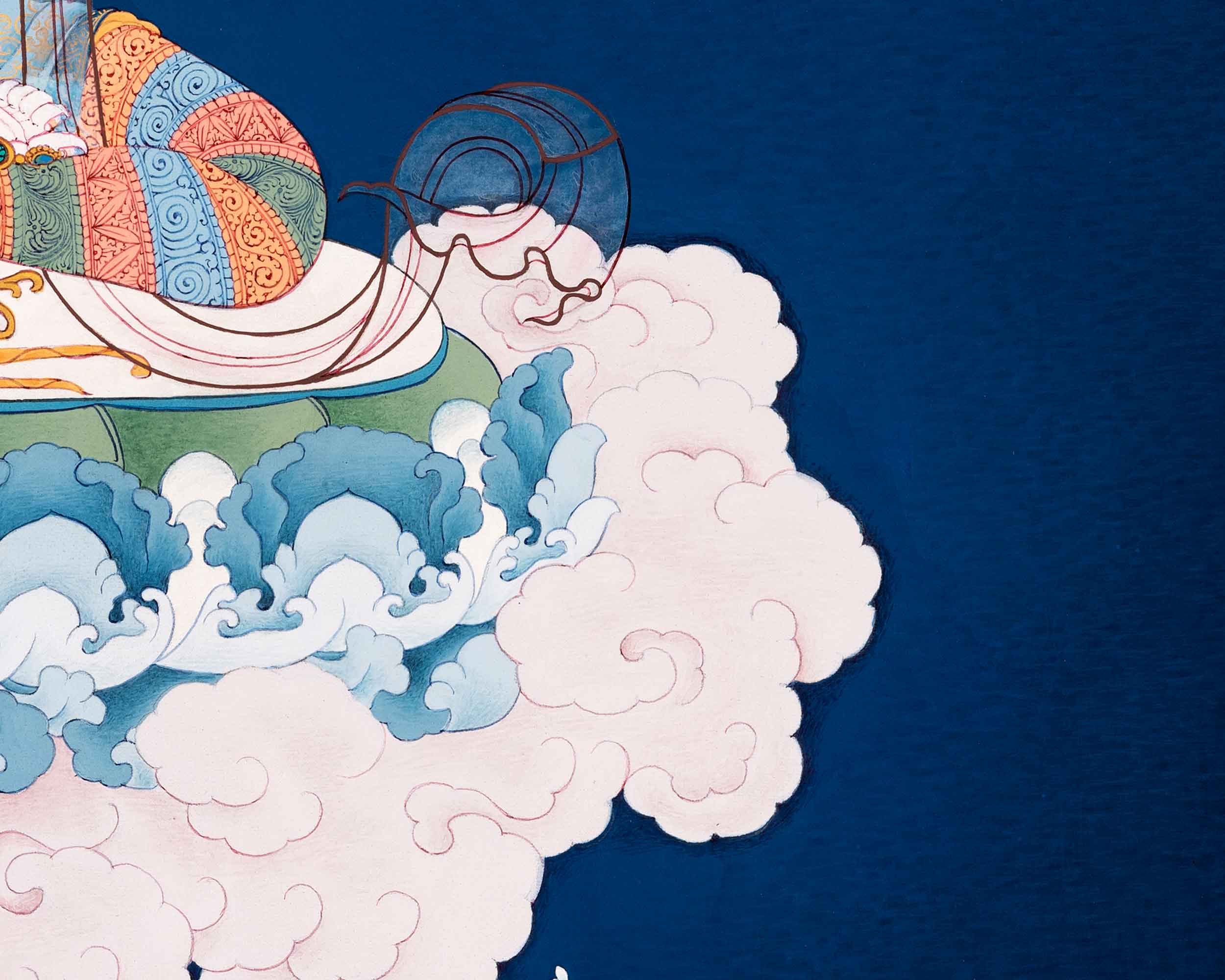 White Tara Art | Tibetan Hand Painted Buddhist Thangka
