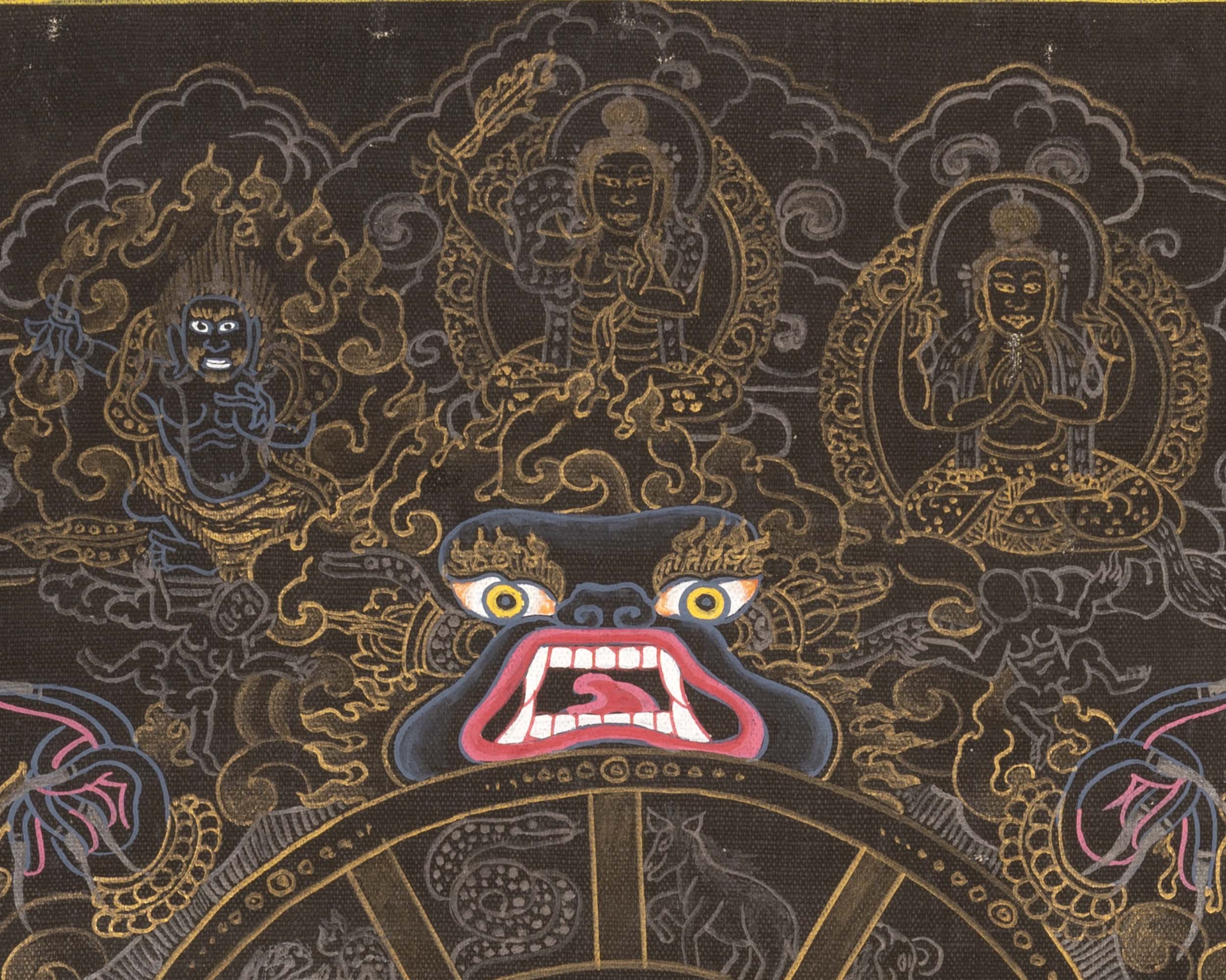 Tibetan Calendar Thangka | Traditional Artwork | Wall Decors