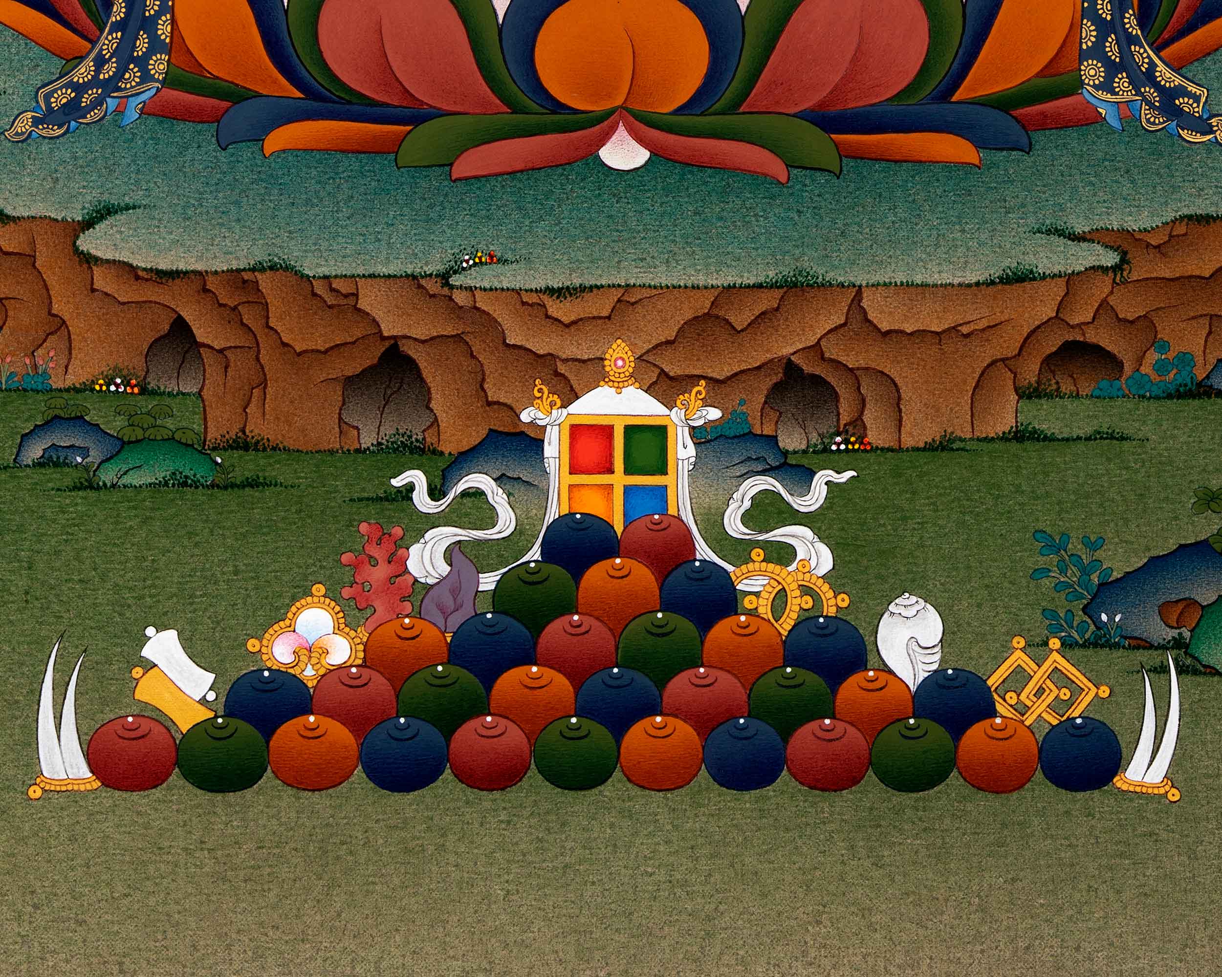 White Tara Thangka For Your Meditation Practice | Himalayan Buddhist Art