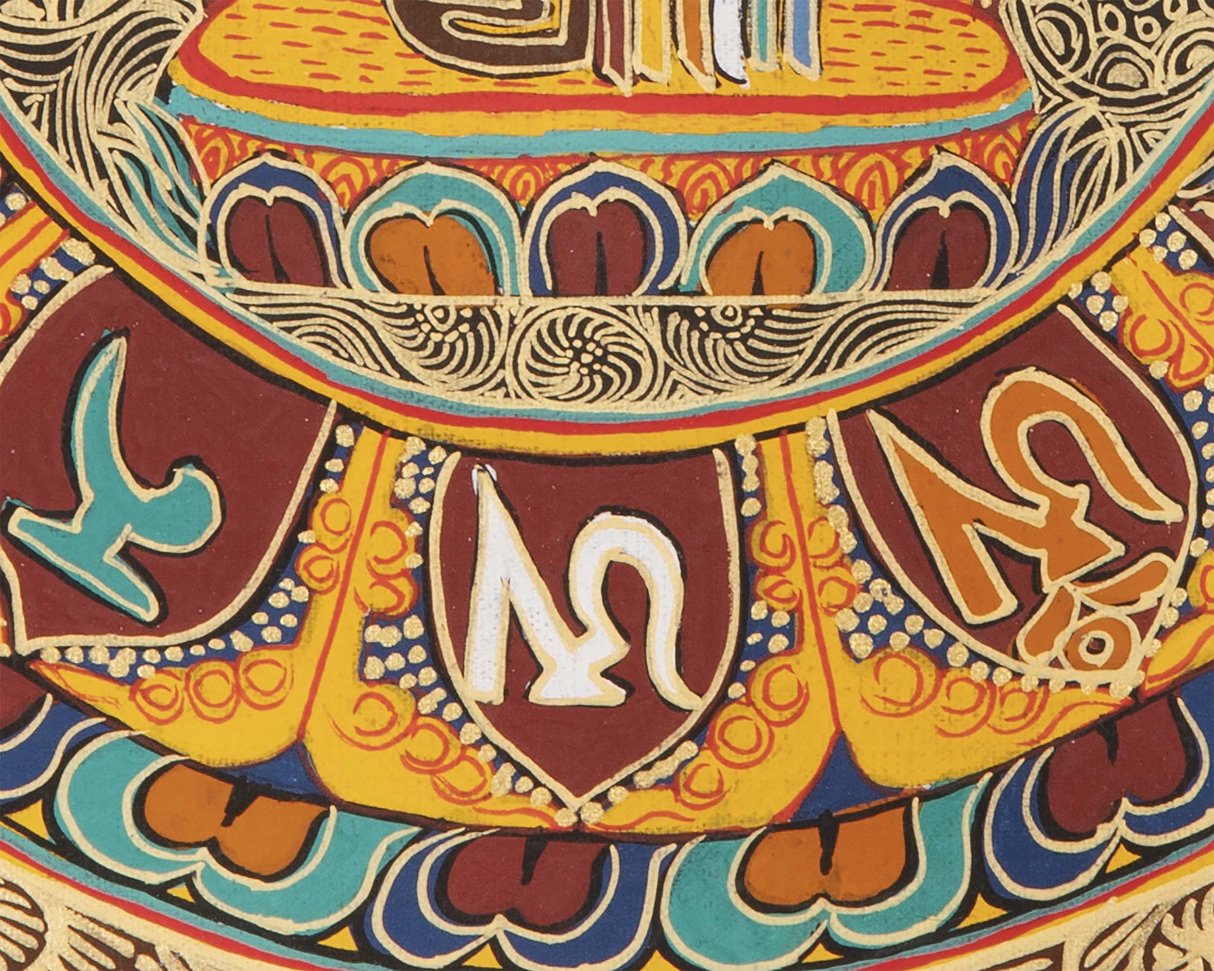 Mantra Mandala Thangka | Wall Hanging