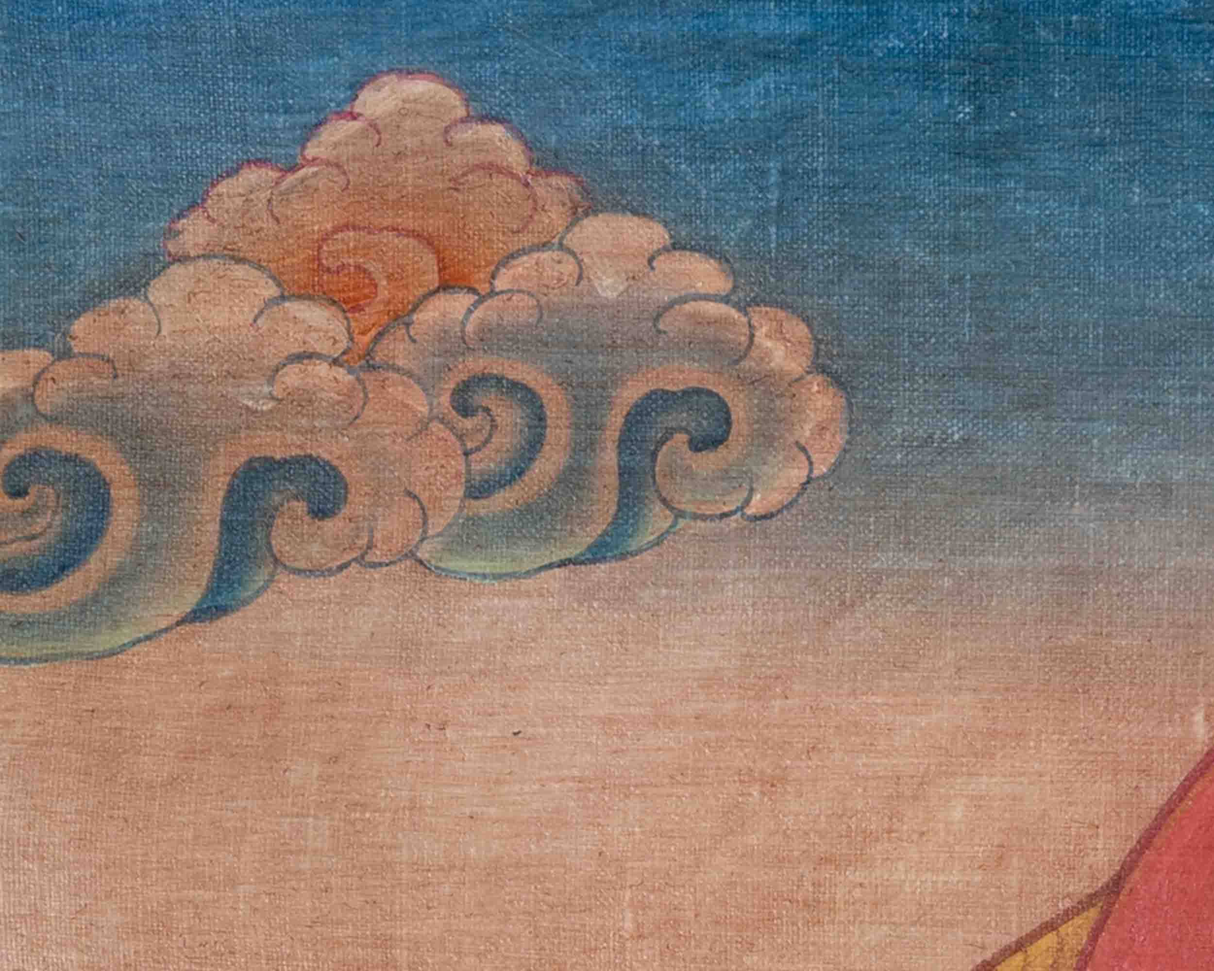 Chenresig's Compassion: A Sacred Avalokitesvara Thangka | Bodhisattva Of Compassion | Wall Decors