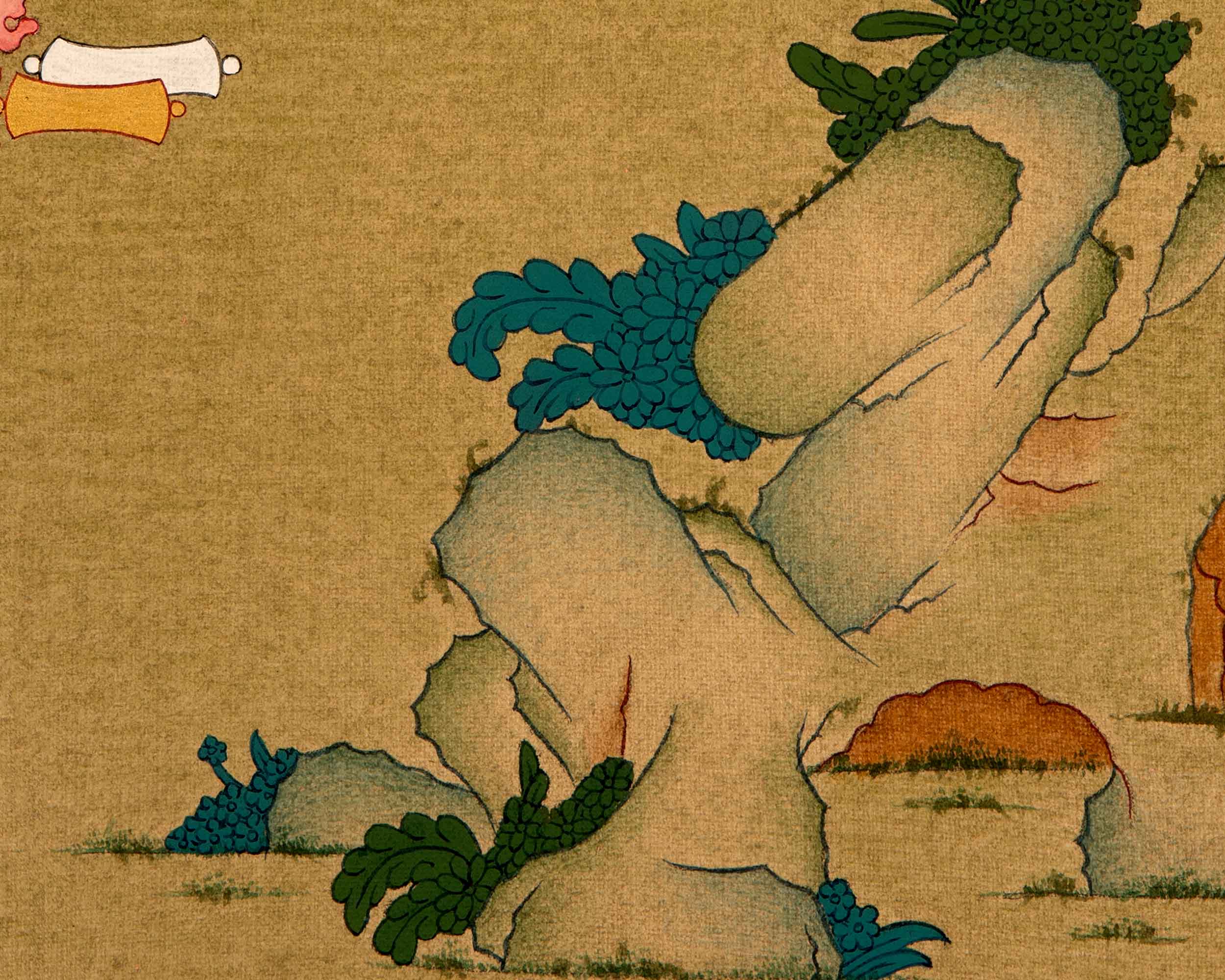 Avalokiteshvara Buddhist Thangka | Genuinely Hand Painted Art