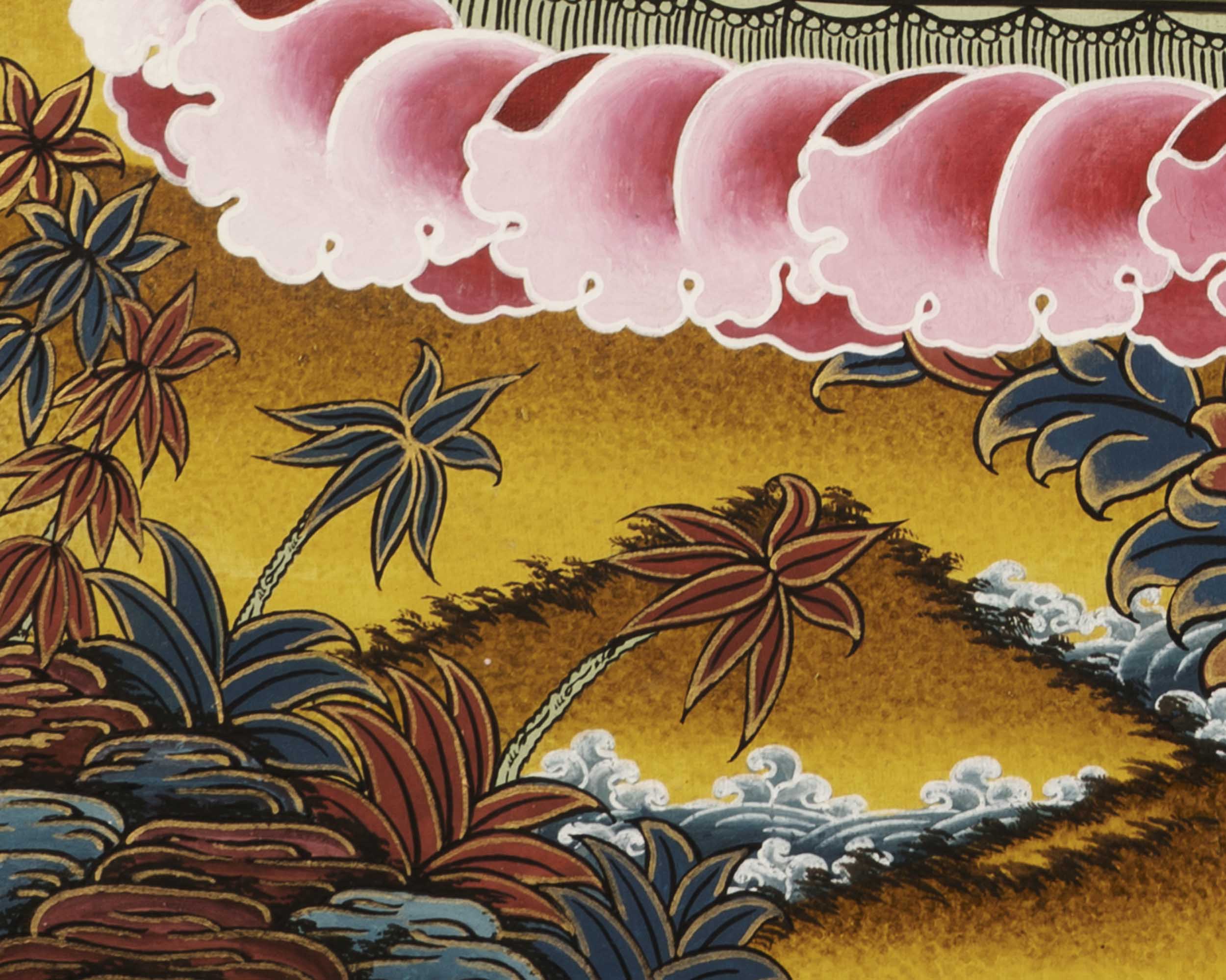 Tibetan White Tara Thangka | Tibetan Wall Decoration Painting